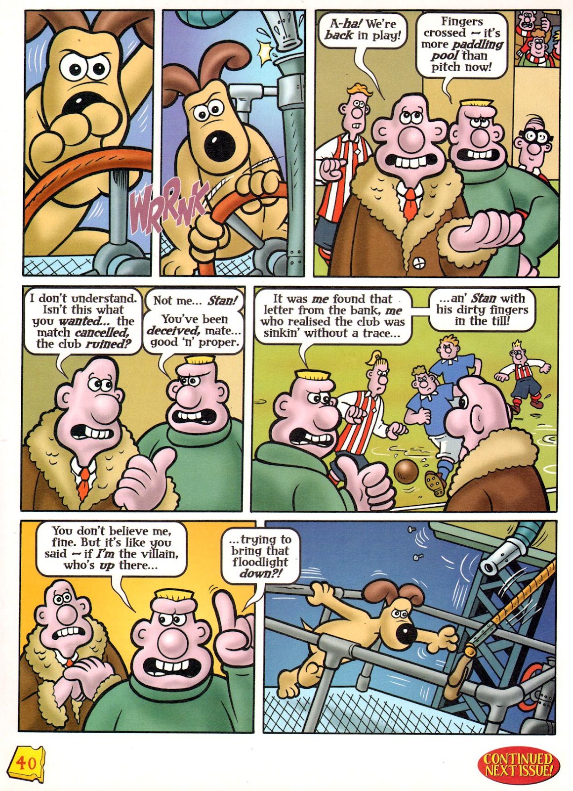 Wallace & Gromit Comic issue 11 - Page 38