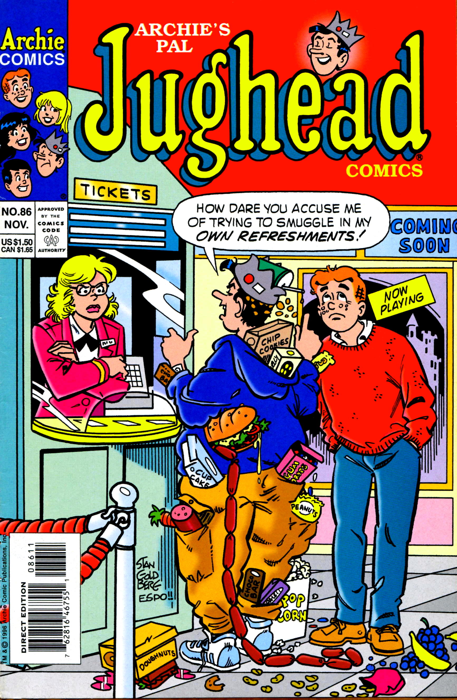 Read online Archie's Pal Jughead Comics comic -  Issue #86 - 1