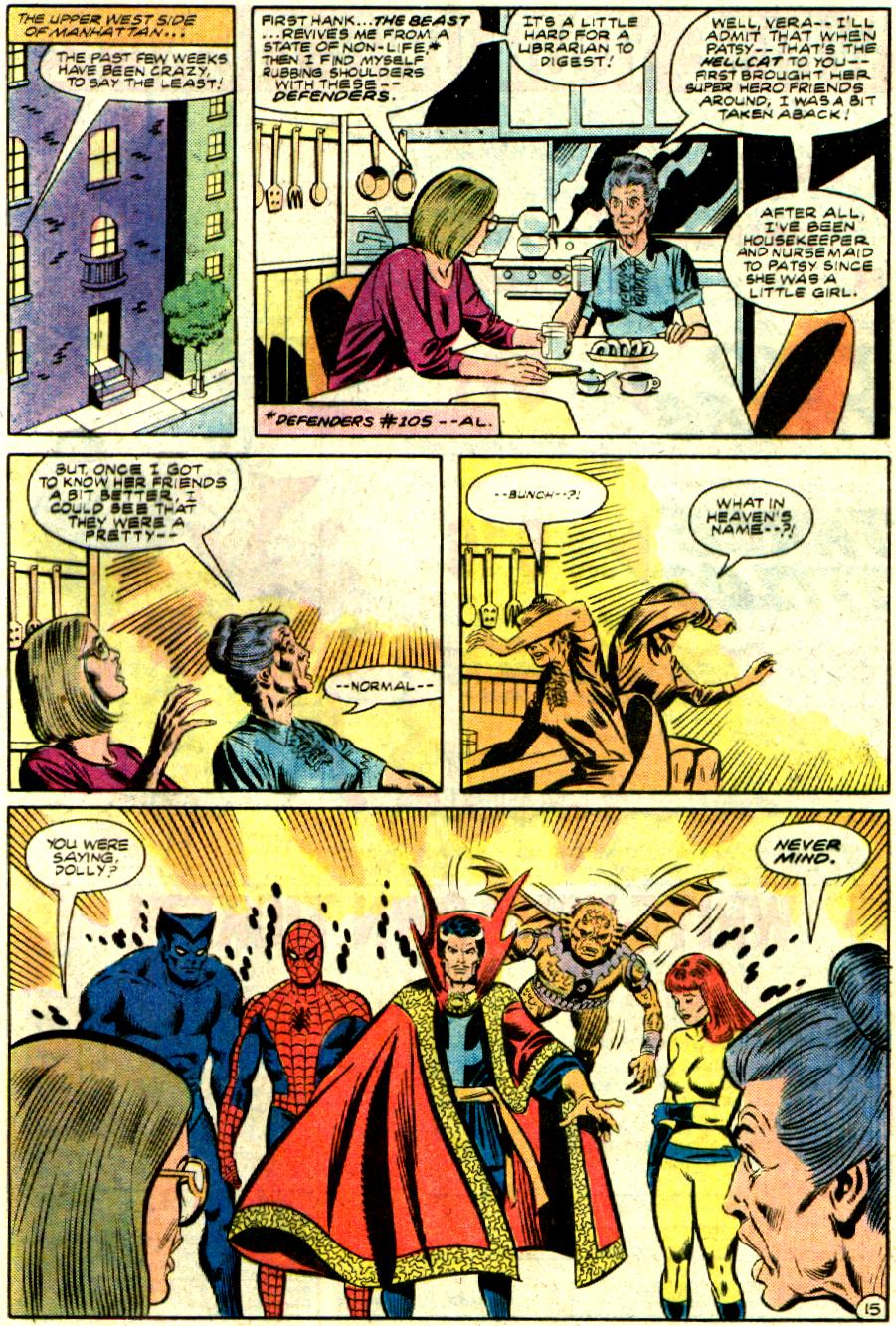 Read online The Defenders (1972) comic -  Issue #109 - 16