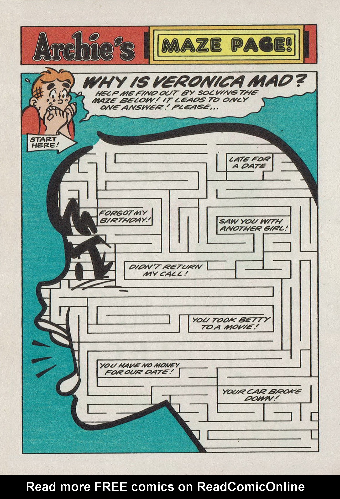 Read online Archie's Story & Game Digest Magazine comic -  Issue #38 - 89