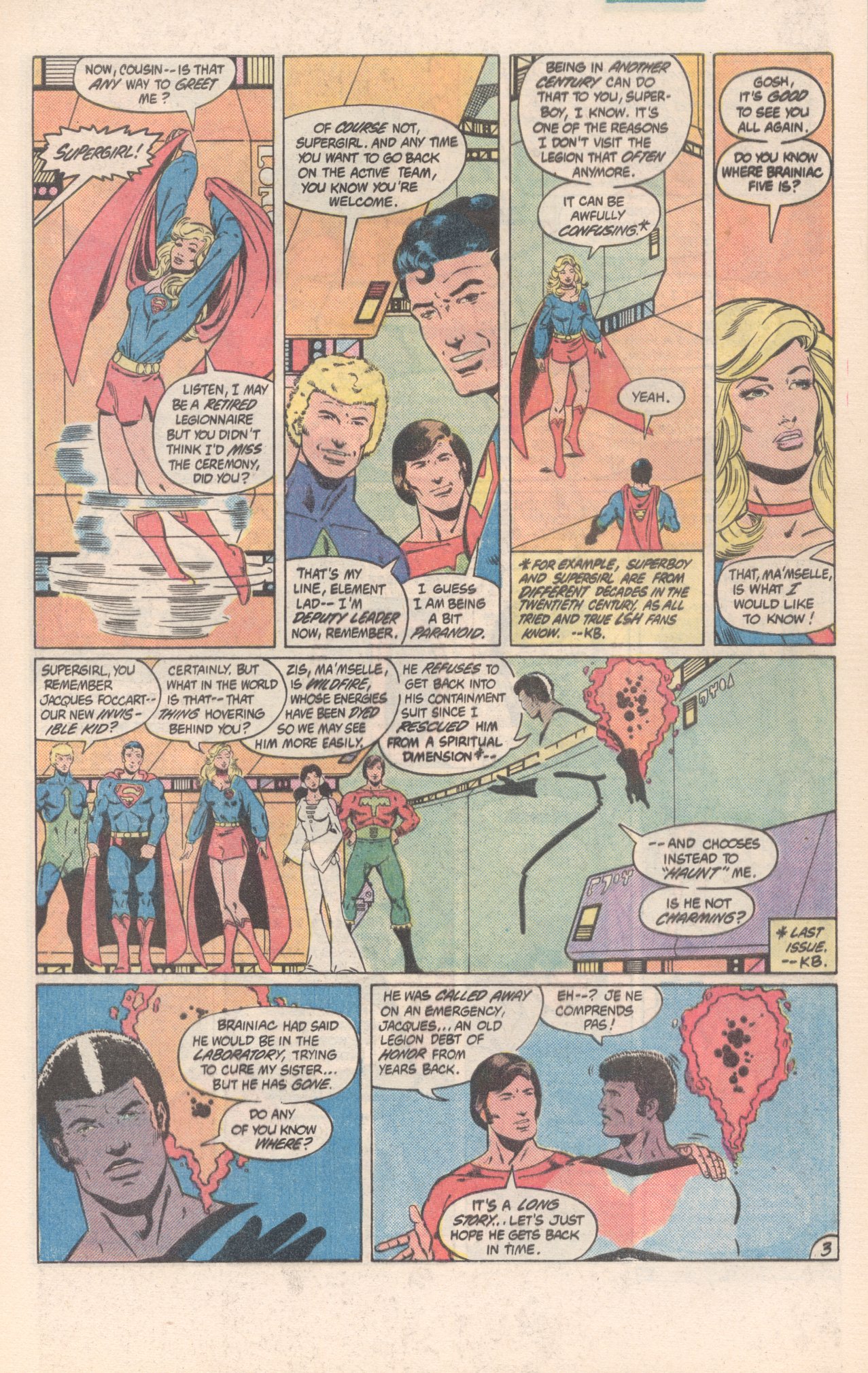 Read online Legion of Super-Heroes (1980) comic -  Issue #300 - 4