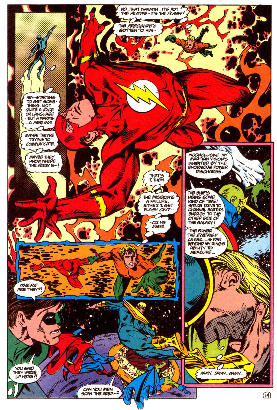 Read online Justice League America comic -  Issue #92 - 15