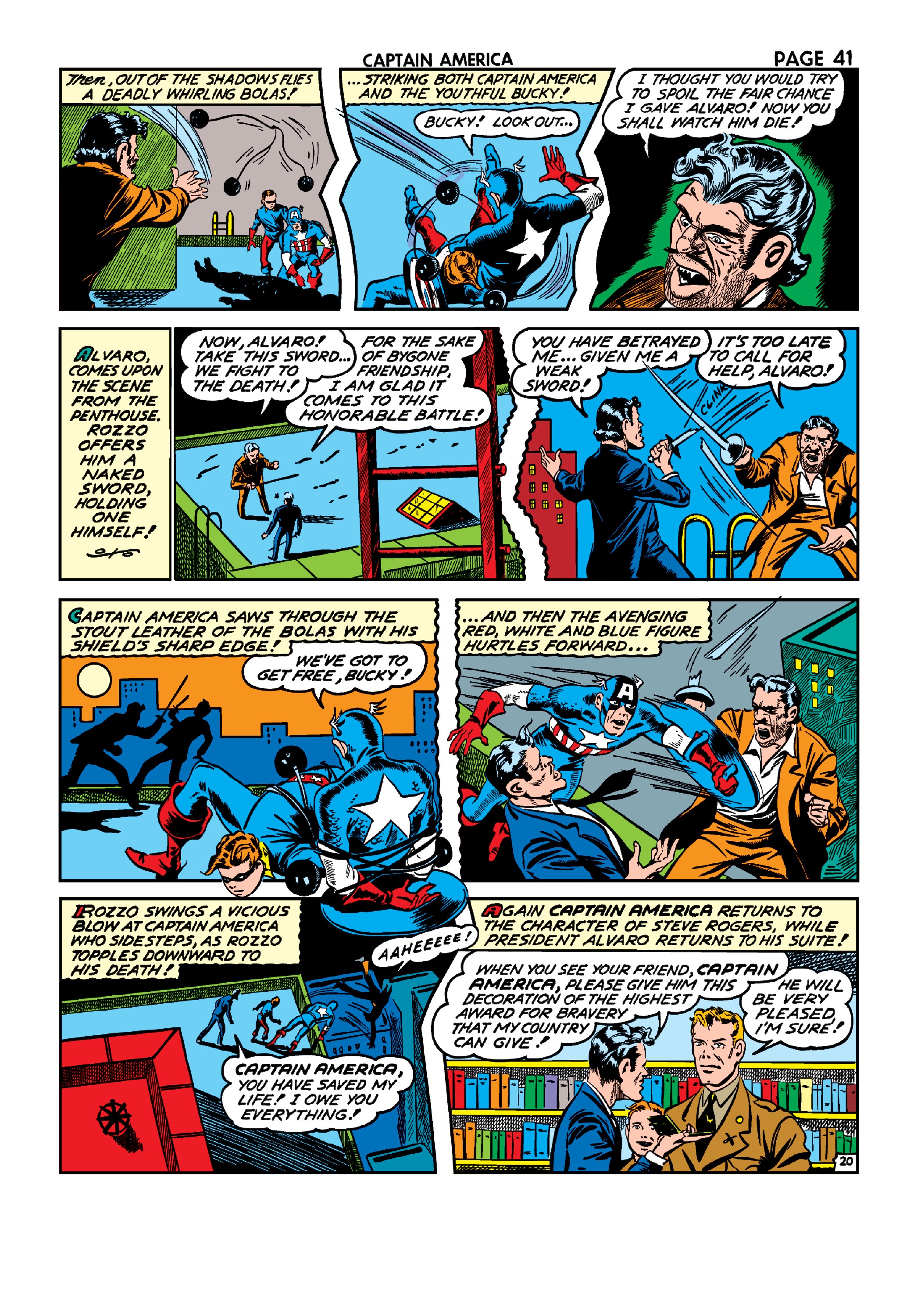 Read online Marvel Masterworks: Golden Age Captain America comic -  Issue # TPB 3 (Part 3) - 48