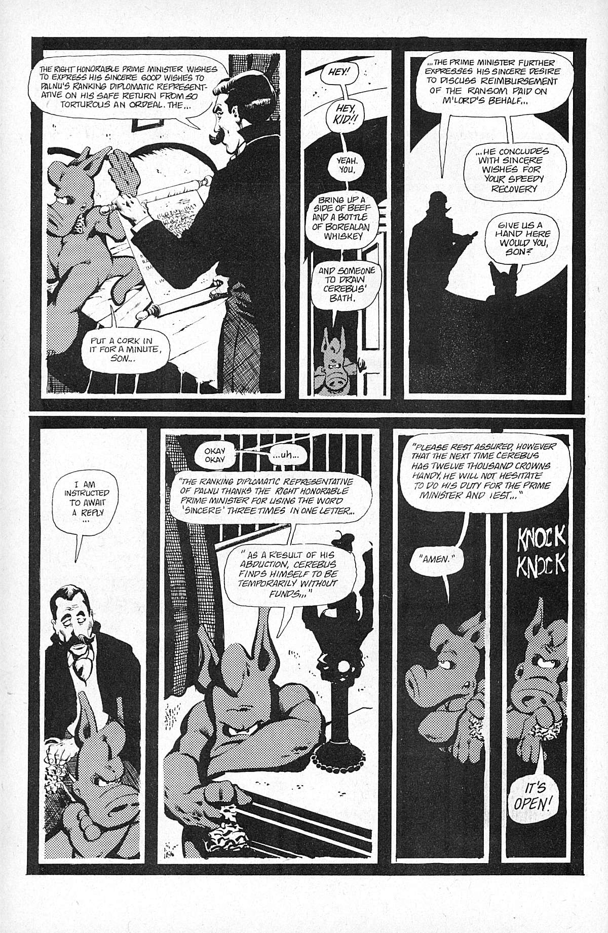 Read online Cerebus comic -  Issue #29 - 8