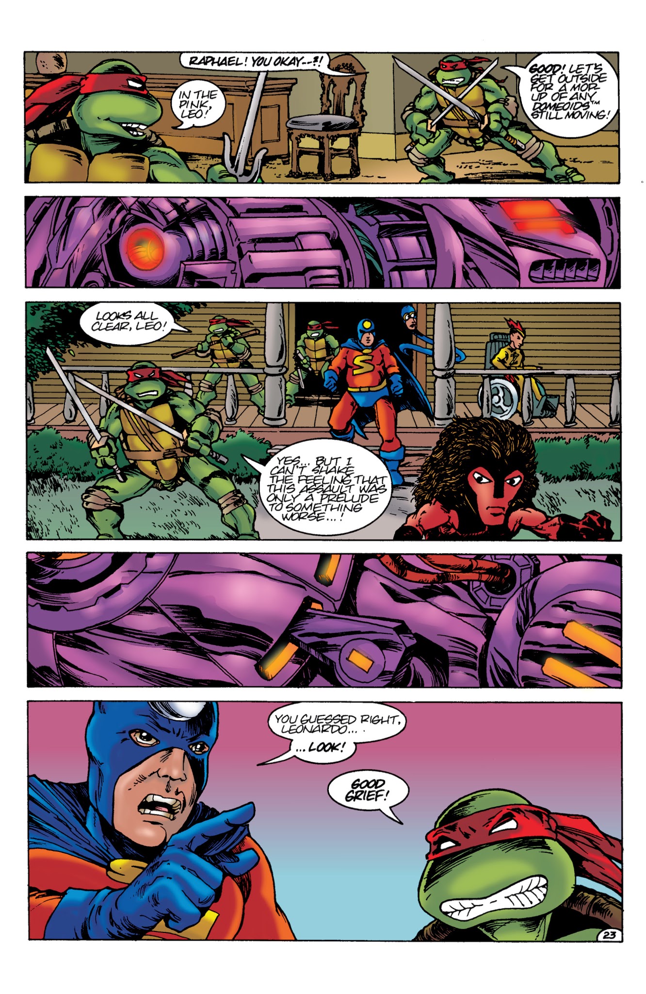 Read online Teenage Mutant Ninja Turtles Color Classics (2013) comic -  Issue #3 - 22