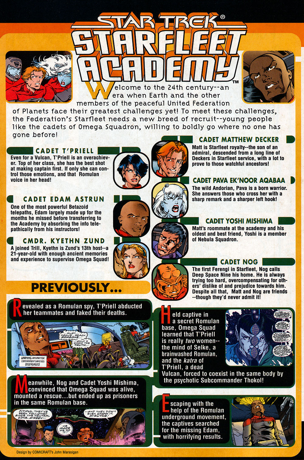 Read online Star Trek: Starfleet Academy (1996) comic -  Issue #16 - 2