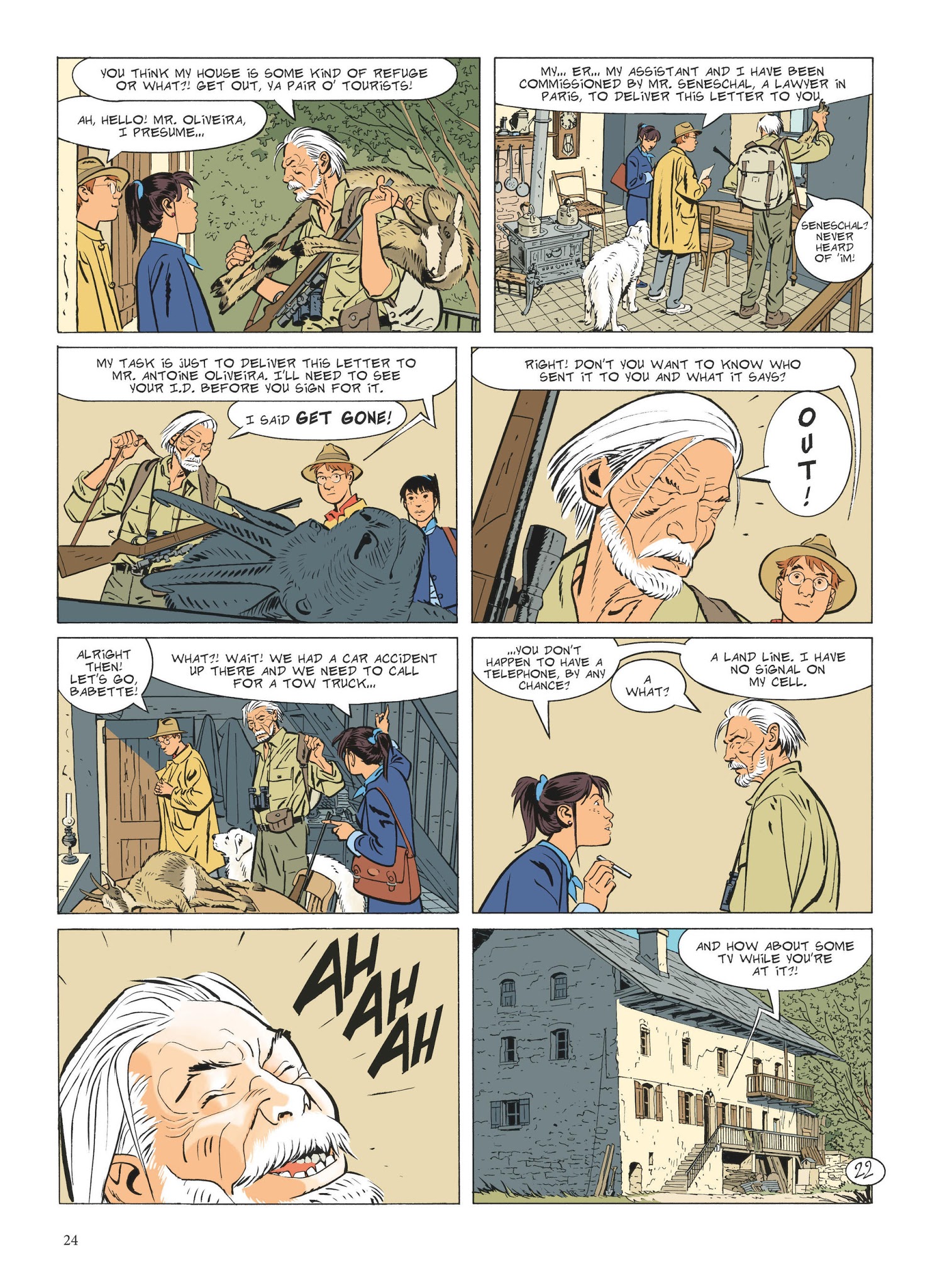 Read online Jerome K. Jerome Bloche comic -  Issue #2 - 24