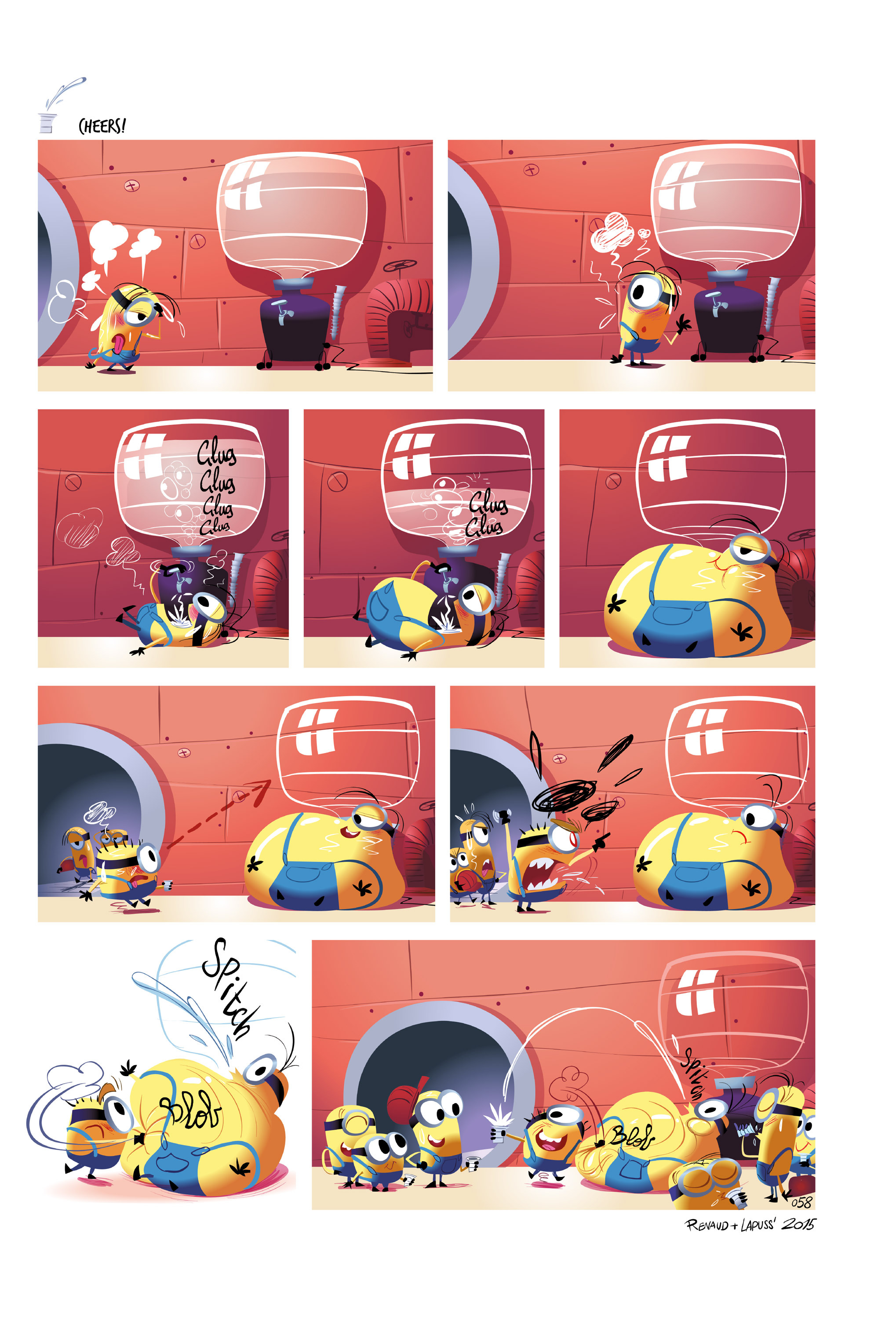 Read online Minions comic -  Issue #2 - 9