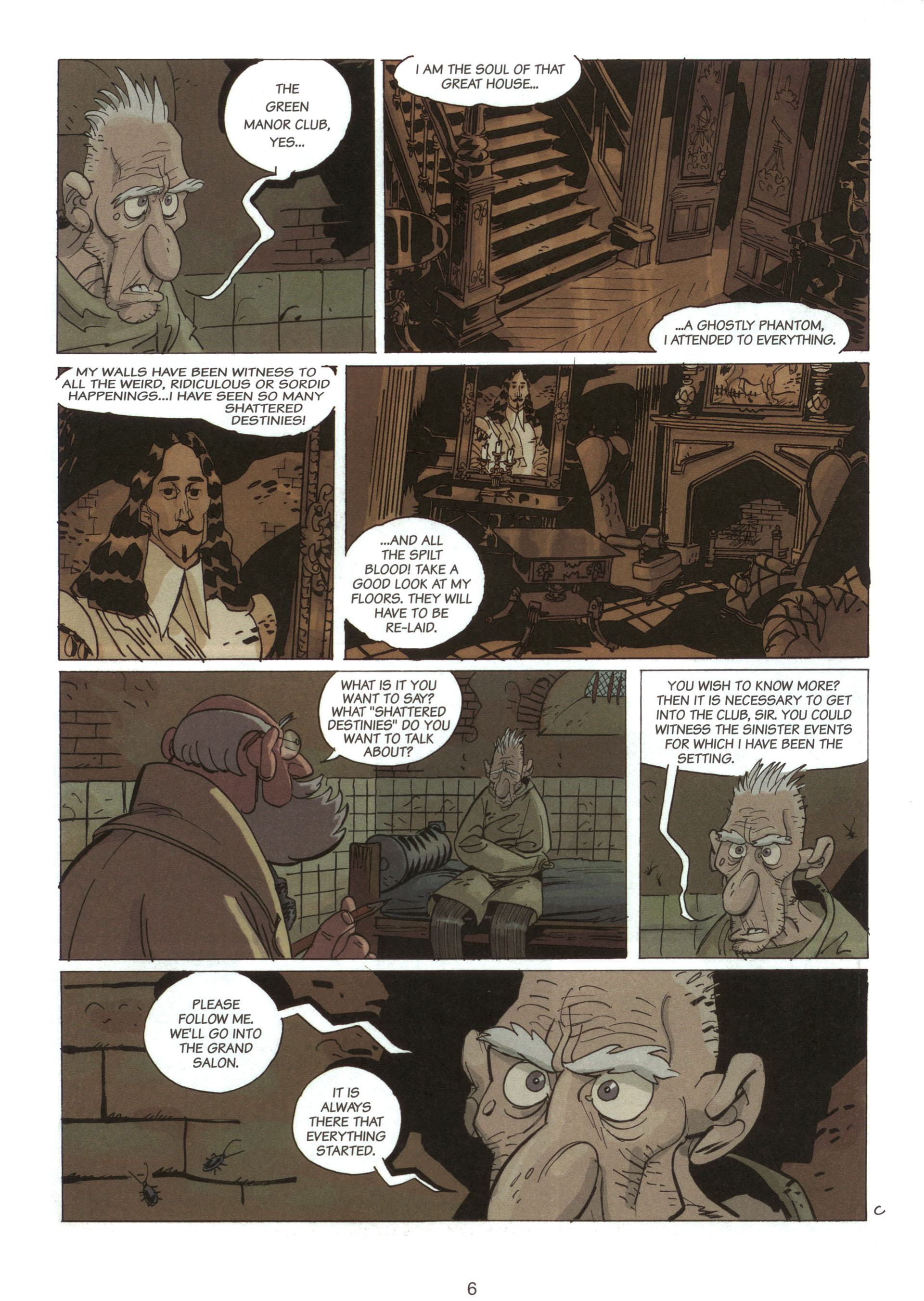 Read online Green Manor comic -  Issue #1 - 6