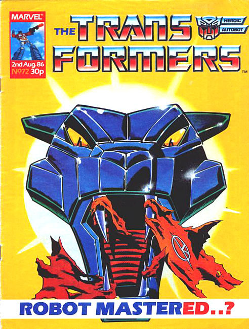 Read online The Transformers (UK) comic -  Issue #72 - 1