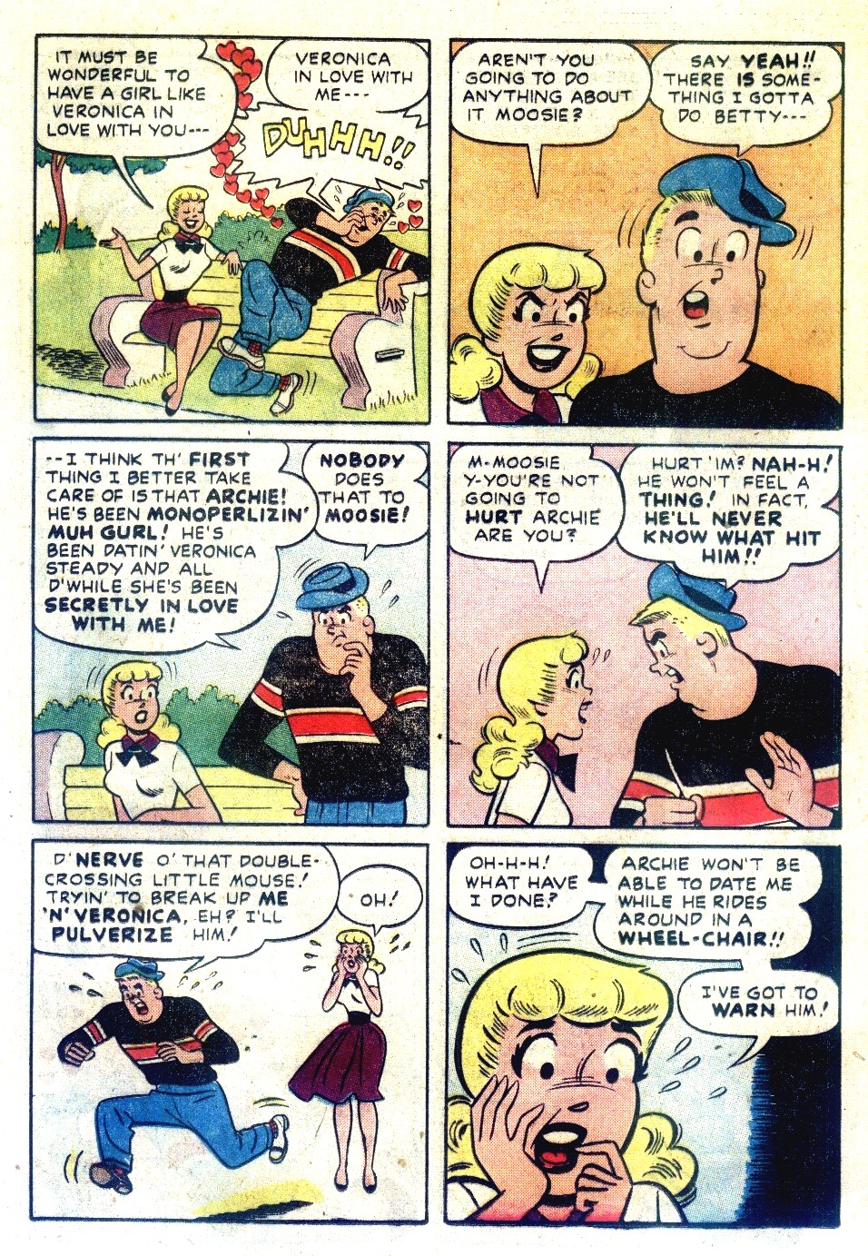 Read online Archie's Girls Betty and Veronica comic -  Issue #55 - 32