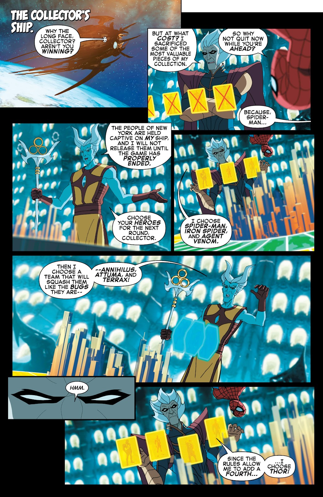 Marvel Universe Ultimate Spider-Man: Contest of Champions issue 3 - Page 3