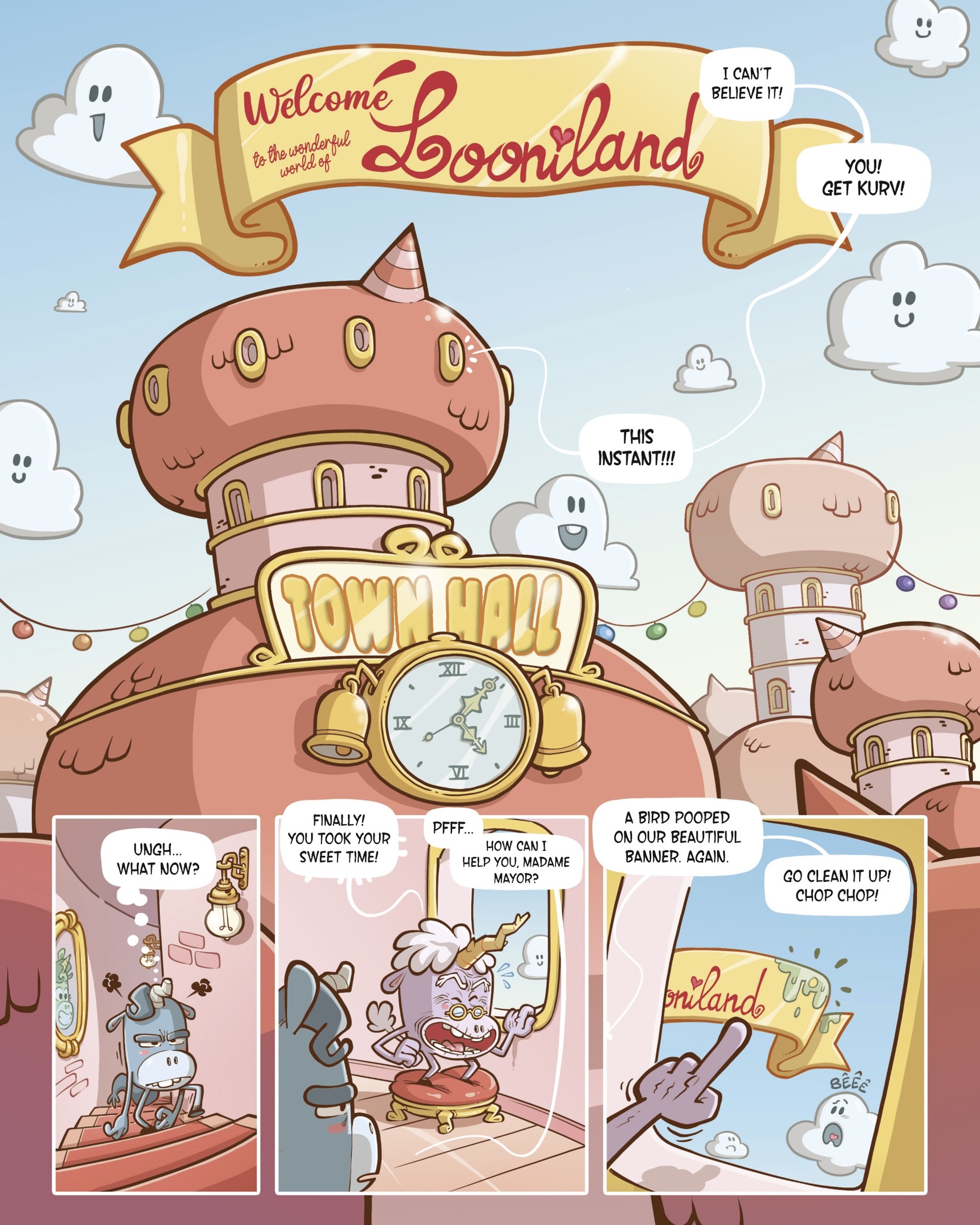 Read online Loonicorns comic -  Issue #1 - 3