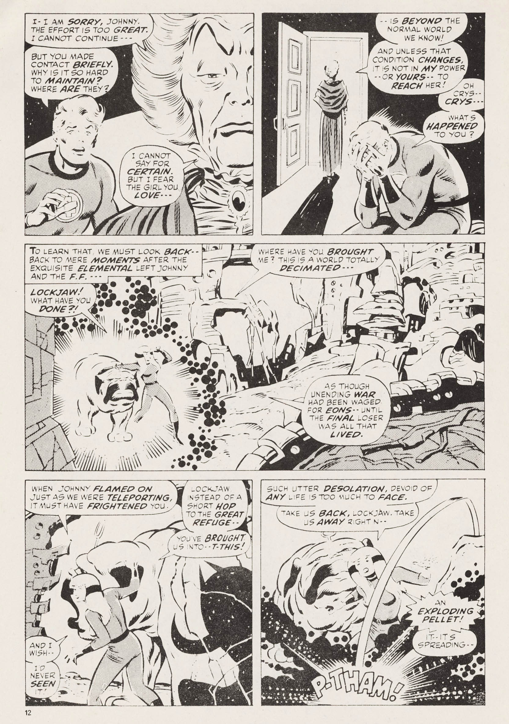 Read online Captain Britain (1976) comic -  Issue #17 - 12