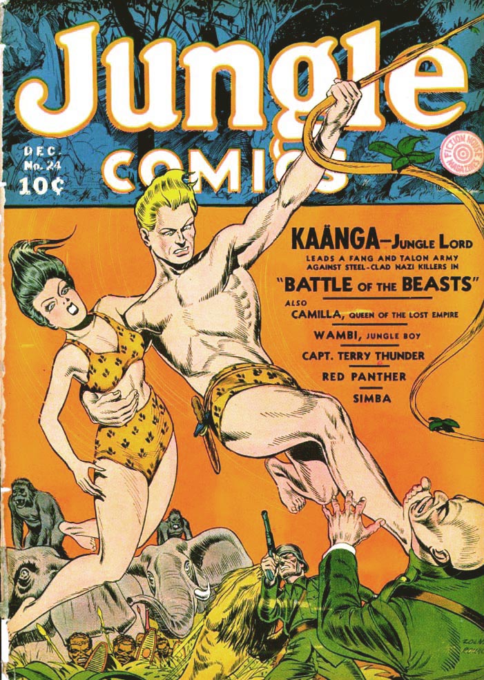 Read online Jungle Comics comic -  Issue #24 - 1