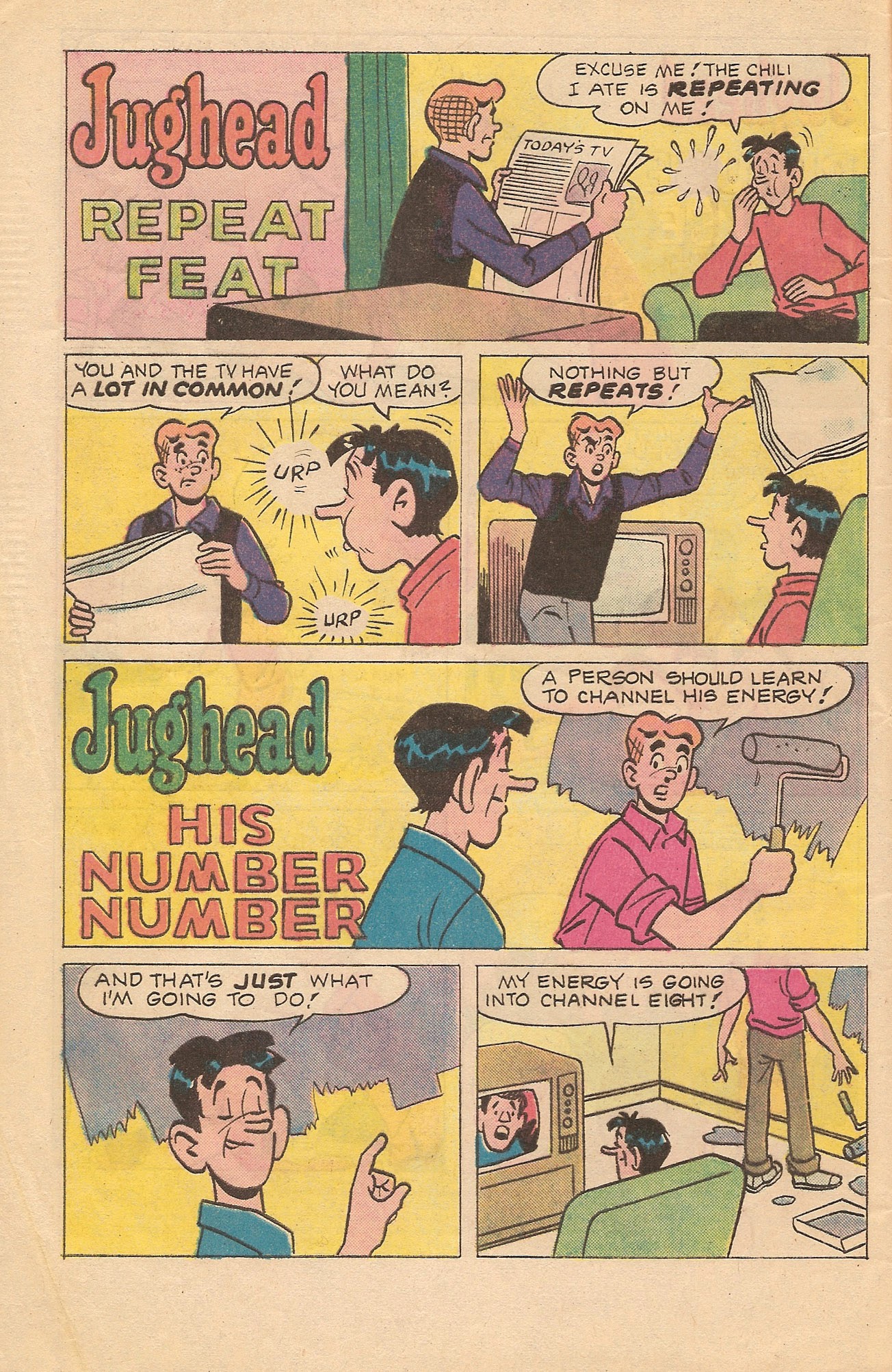 Read online Jughead's Jokes comic -  Issue #46 - 4