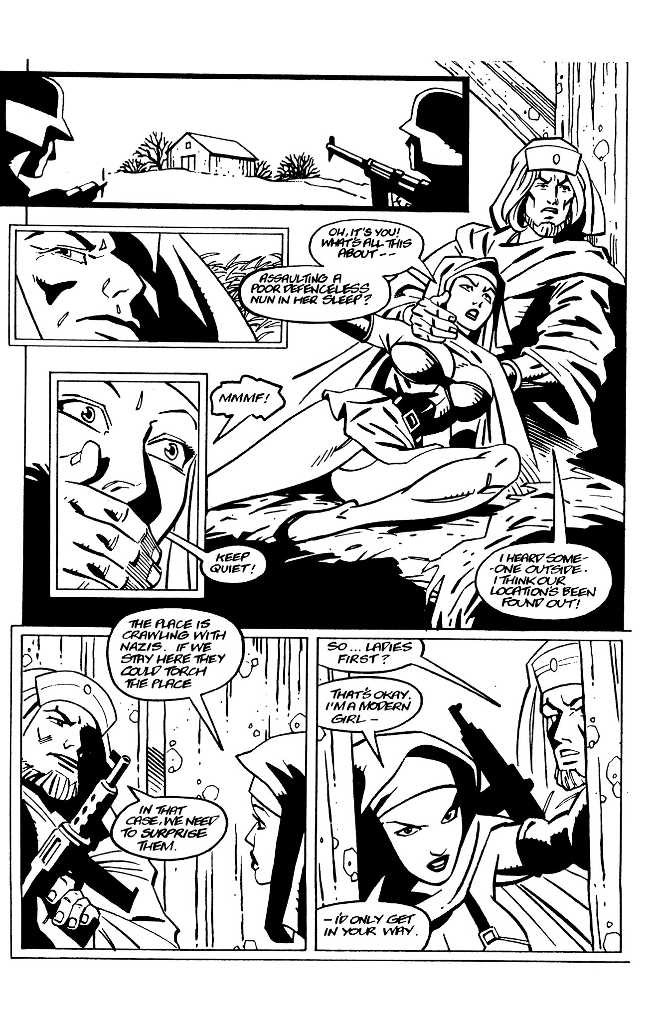 Read online Warrior Nun Brigantia comic -  Issue #2 - 7