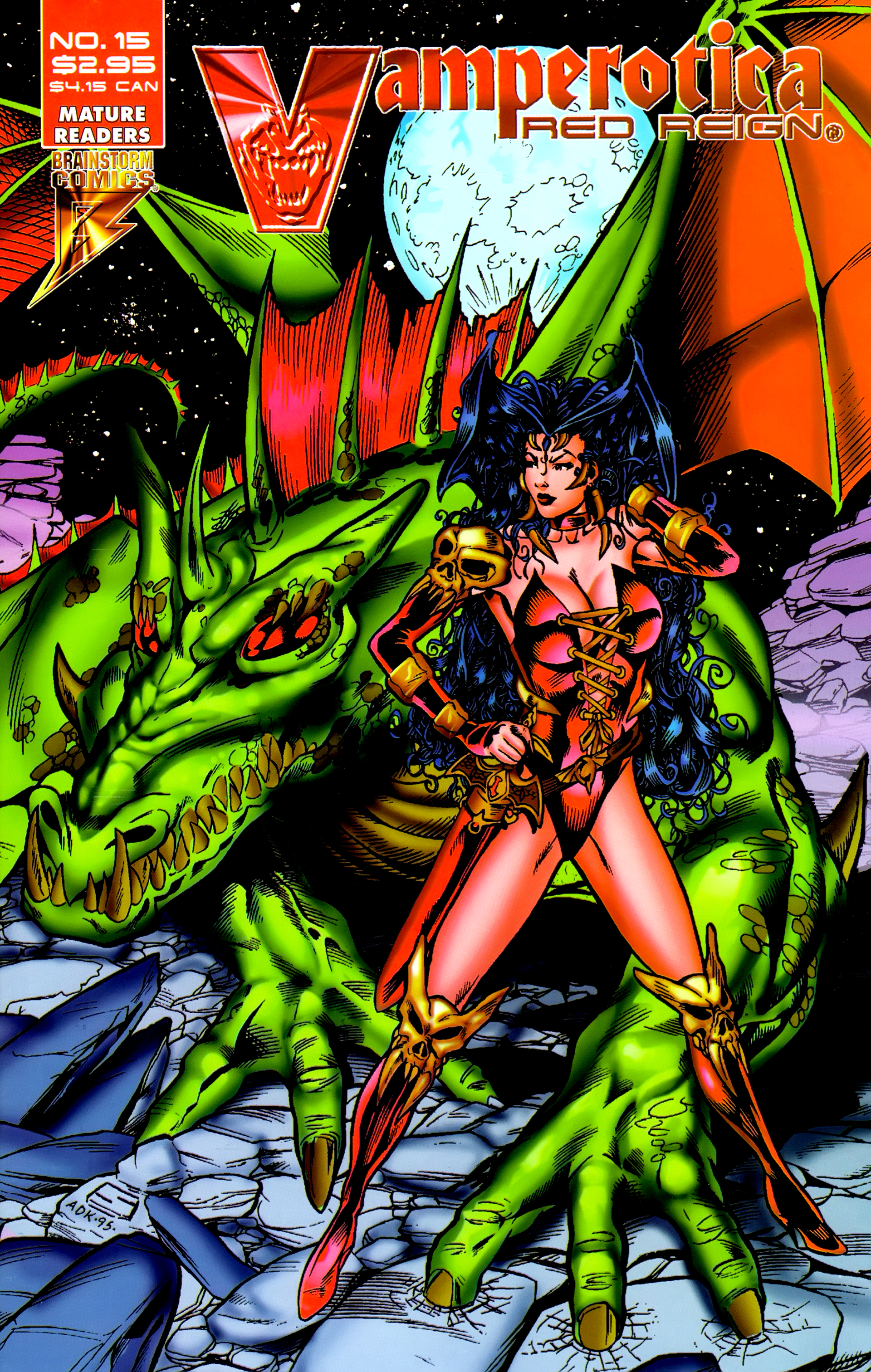 Read online Vamperotica comic -  Issue #15 - 1