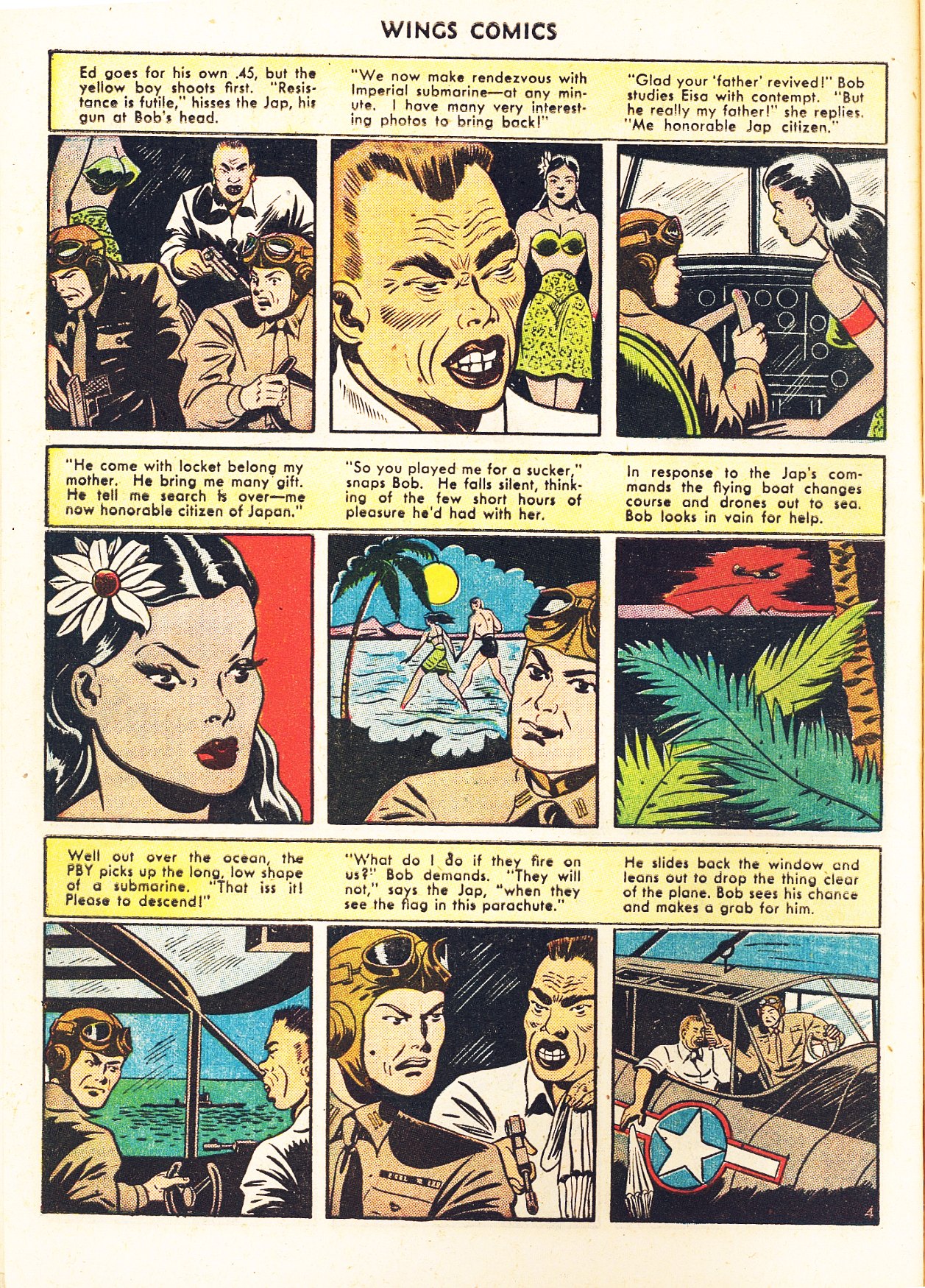 Read online Wings Comics comic -  Issue #41 - 16