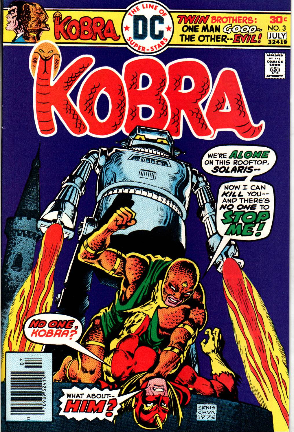 Read online Kobra comic -  Issue #3 - 1