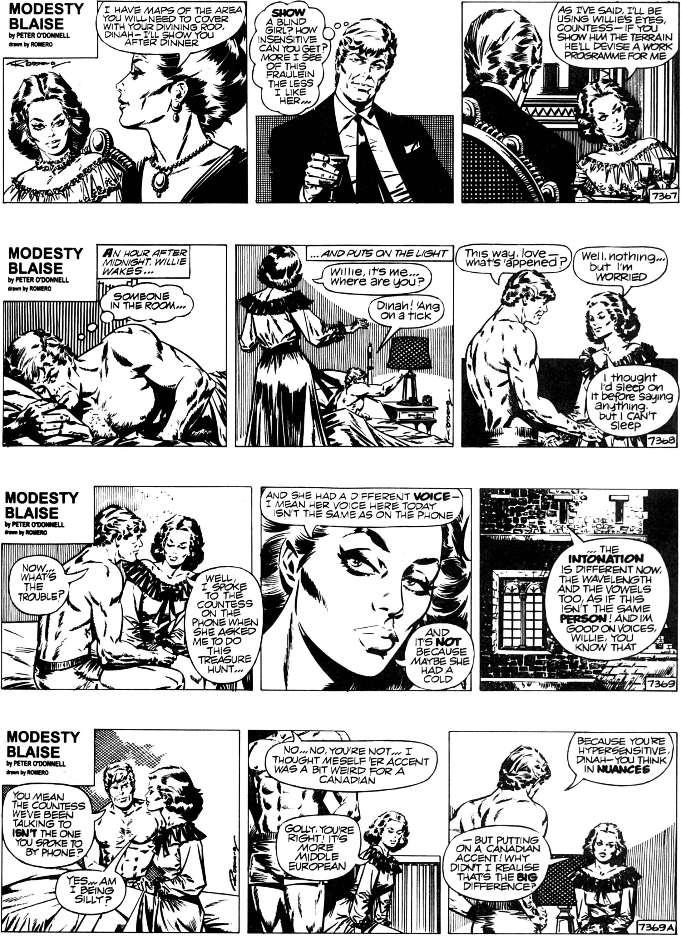 Read online Modesty Blaise: Lady in the Dark comic -  Issue # Full - 10
