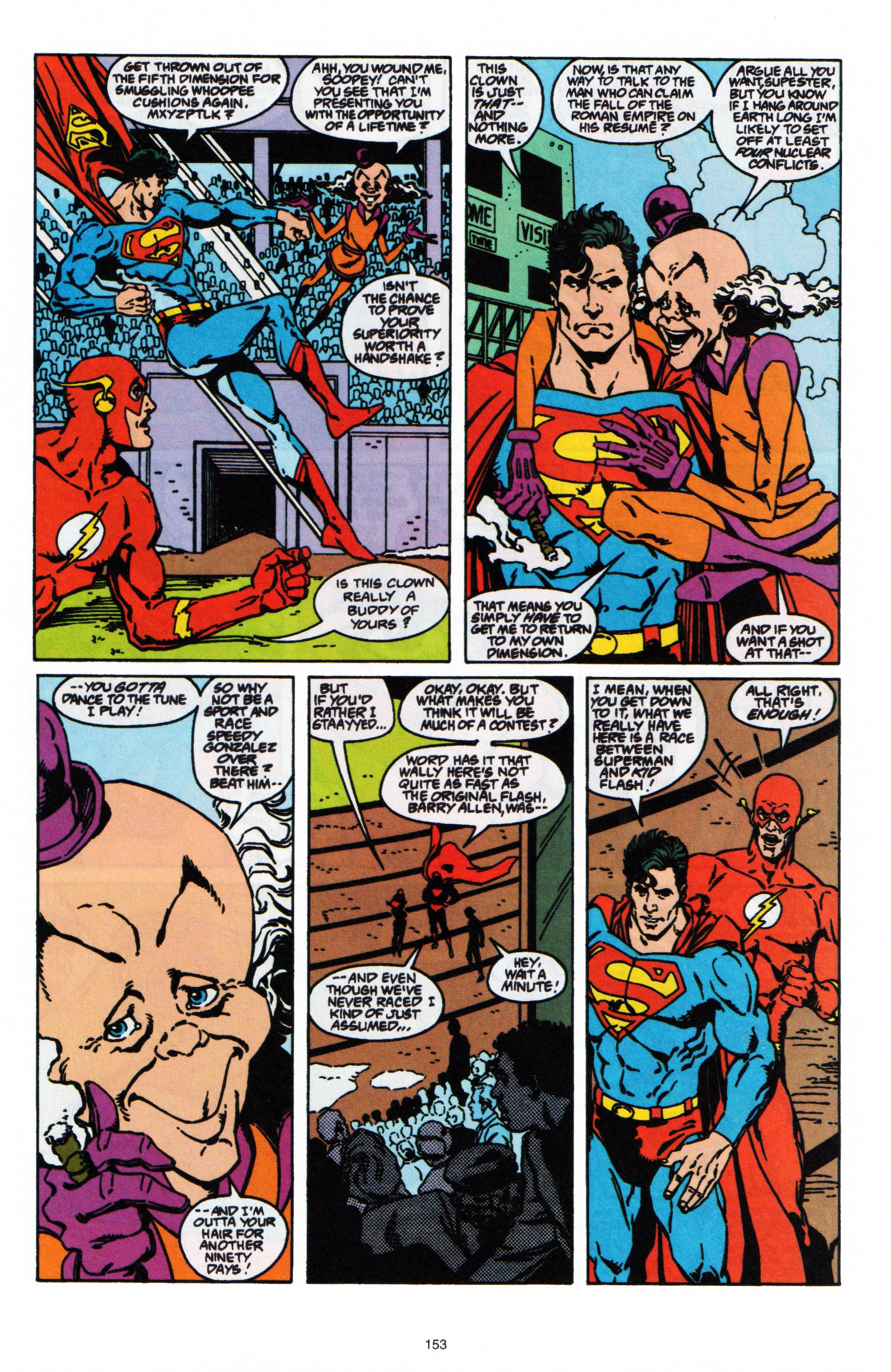 Read online Superman vs. Flash comic -  Issue # TPB - 154