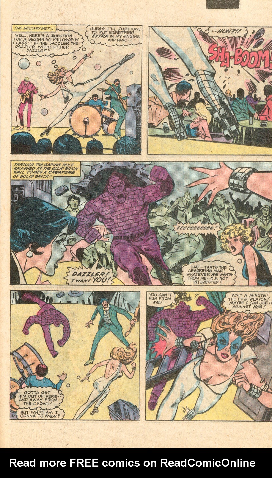 Read online Dazzler (1981) comic -  Issue #18 - 18