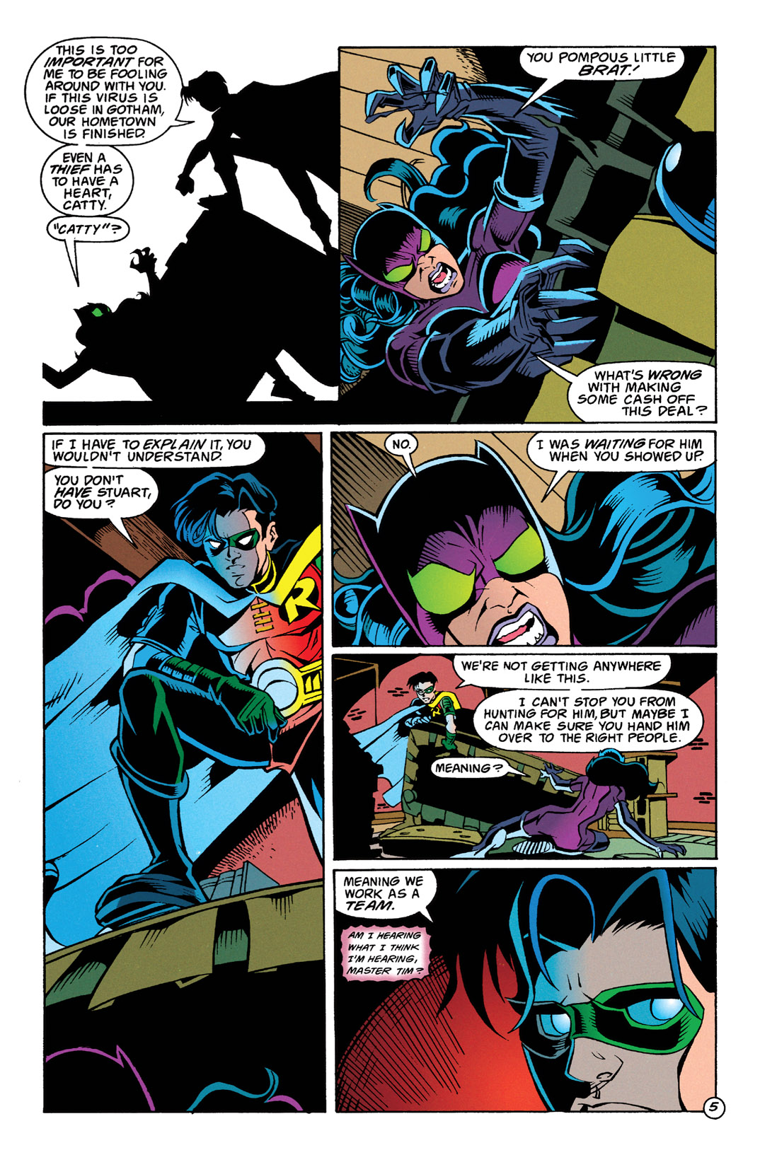 Read online Robin (1993) comic -  Issue #27 - 6