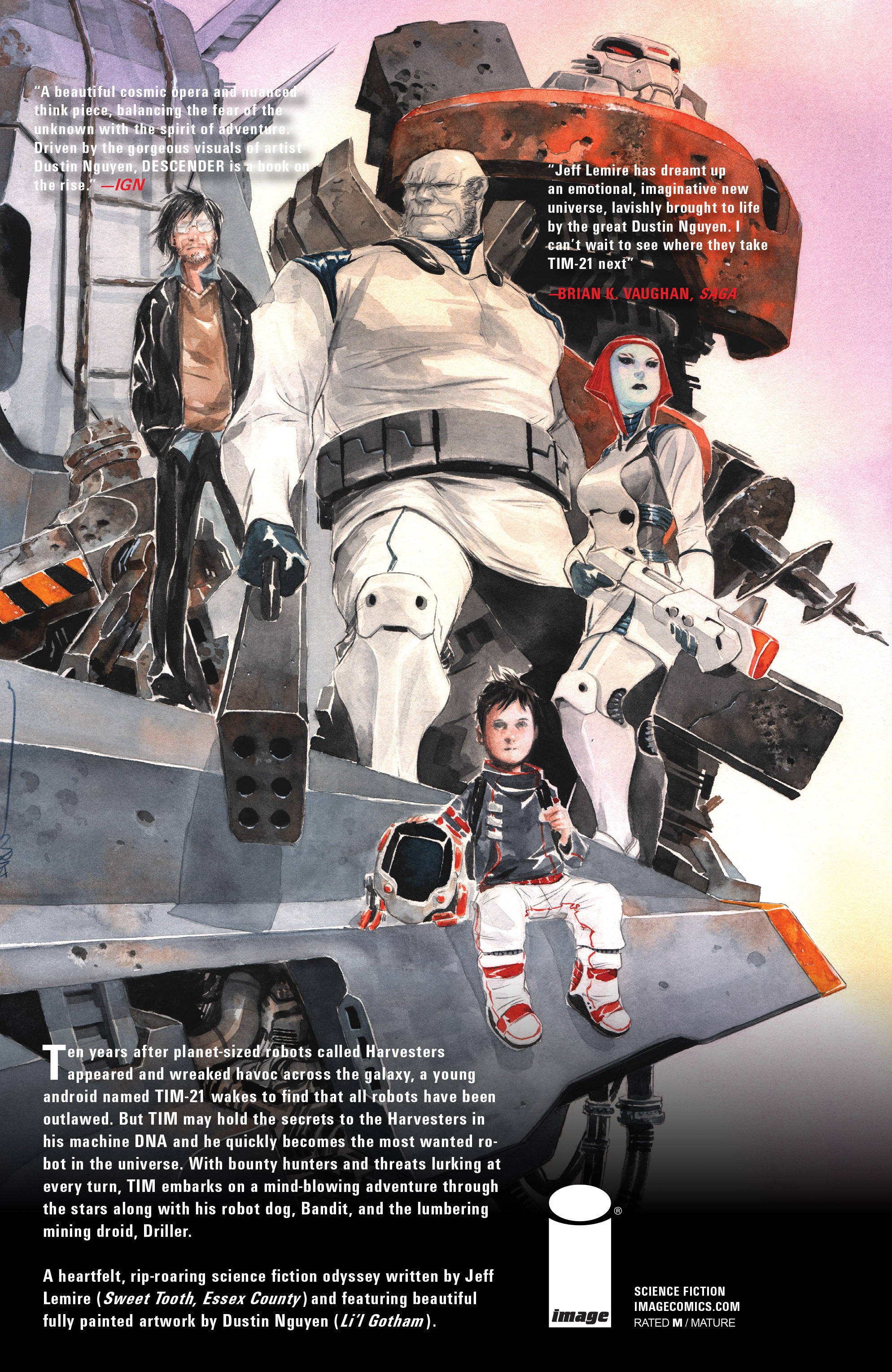 Read online Descender comic -  Issue # _TPB 1 - 136