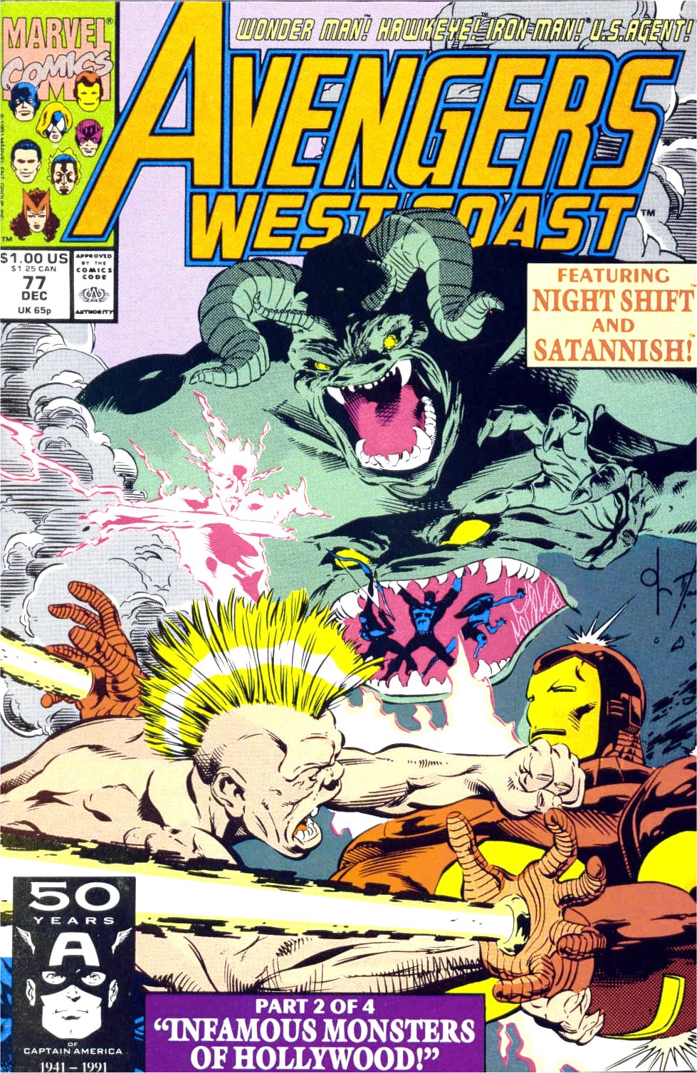 Avengers West Coast (1989) issue 77 - Page 1
