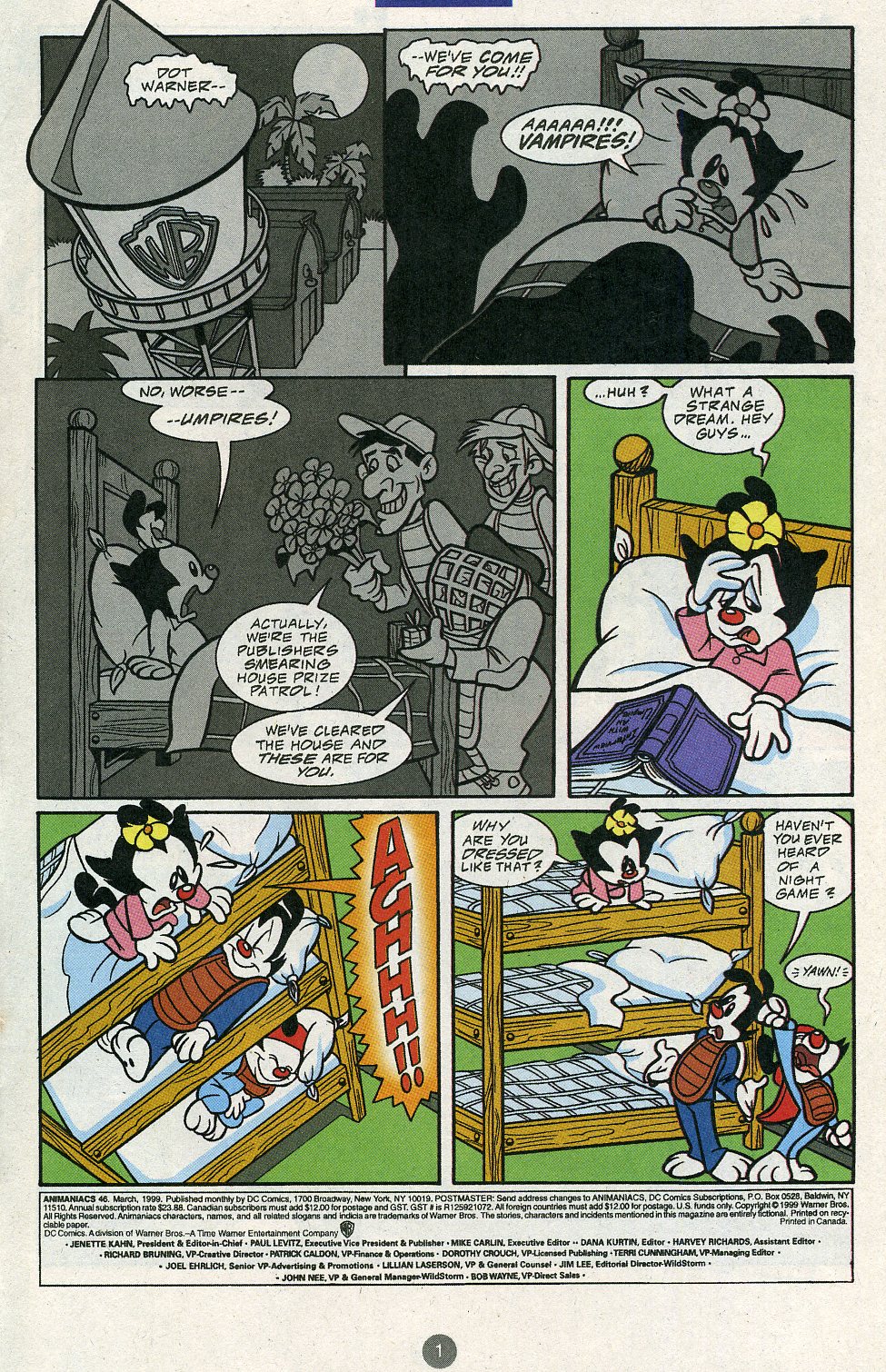 Read online Animaniacs comic -  Issue #46 - 3