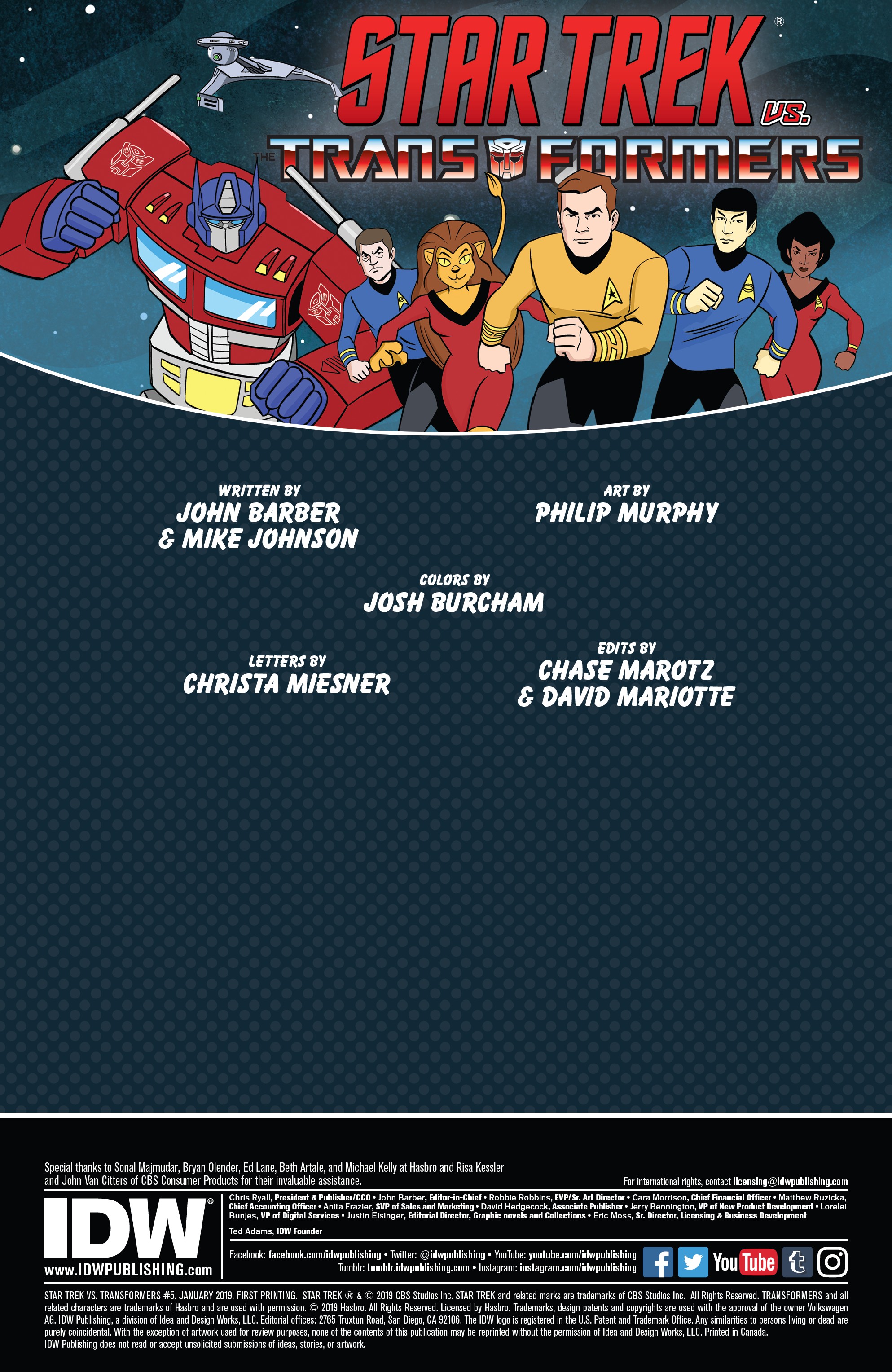 Read online Star Trek vs. Transformers comic -  Issue #5 - 2