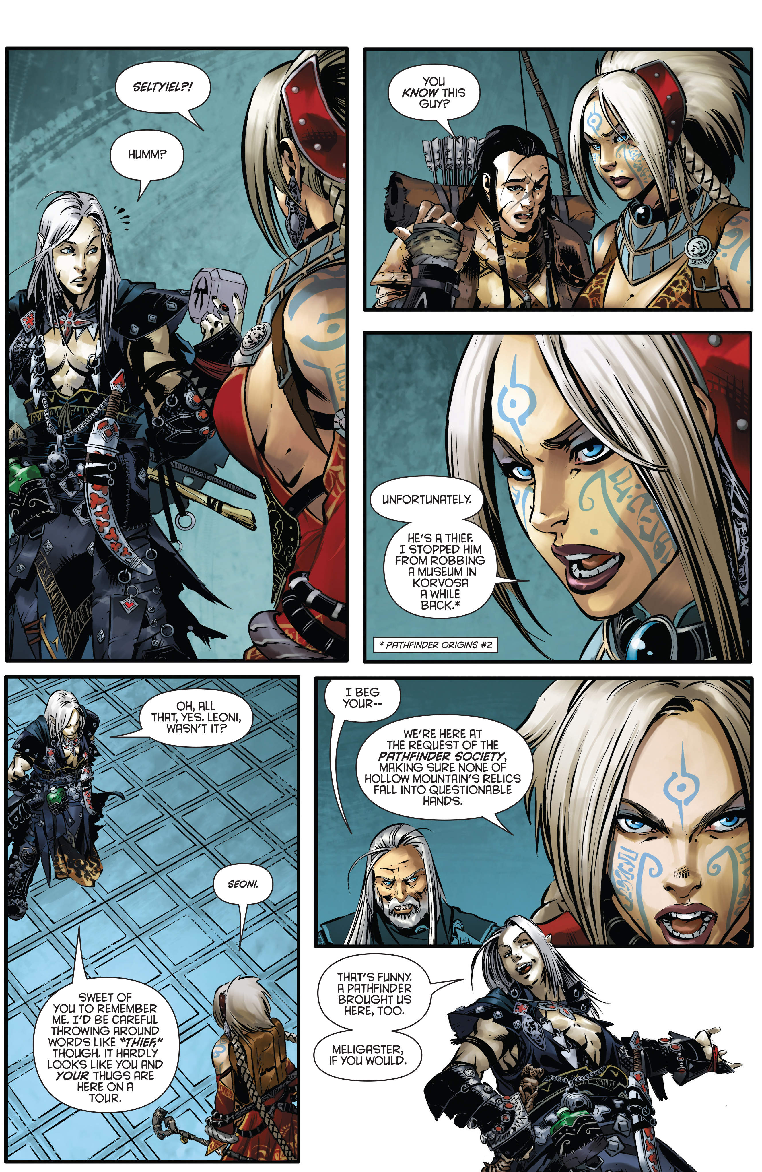 Read online Pathfinder: Hollow Mountain comic -  Issue #2 - 5