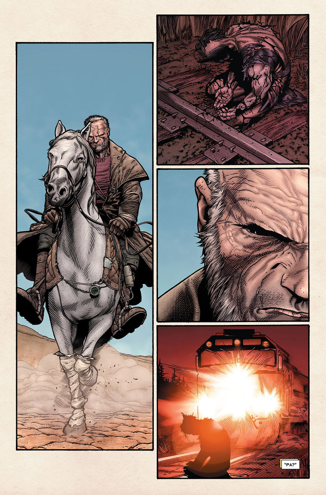 Read online Wolverine: Old Man Logan comic -  Issue # Full - 6