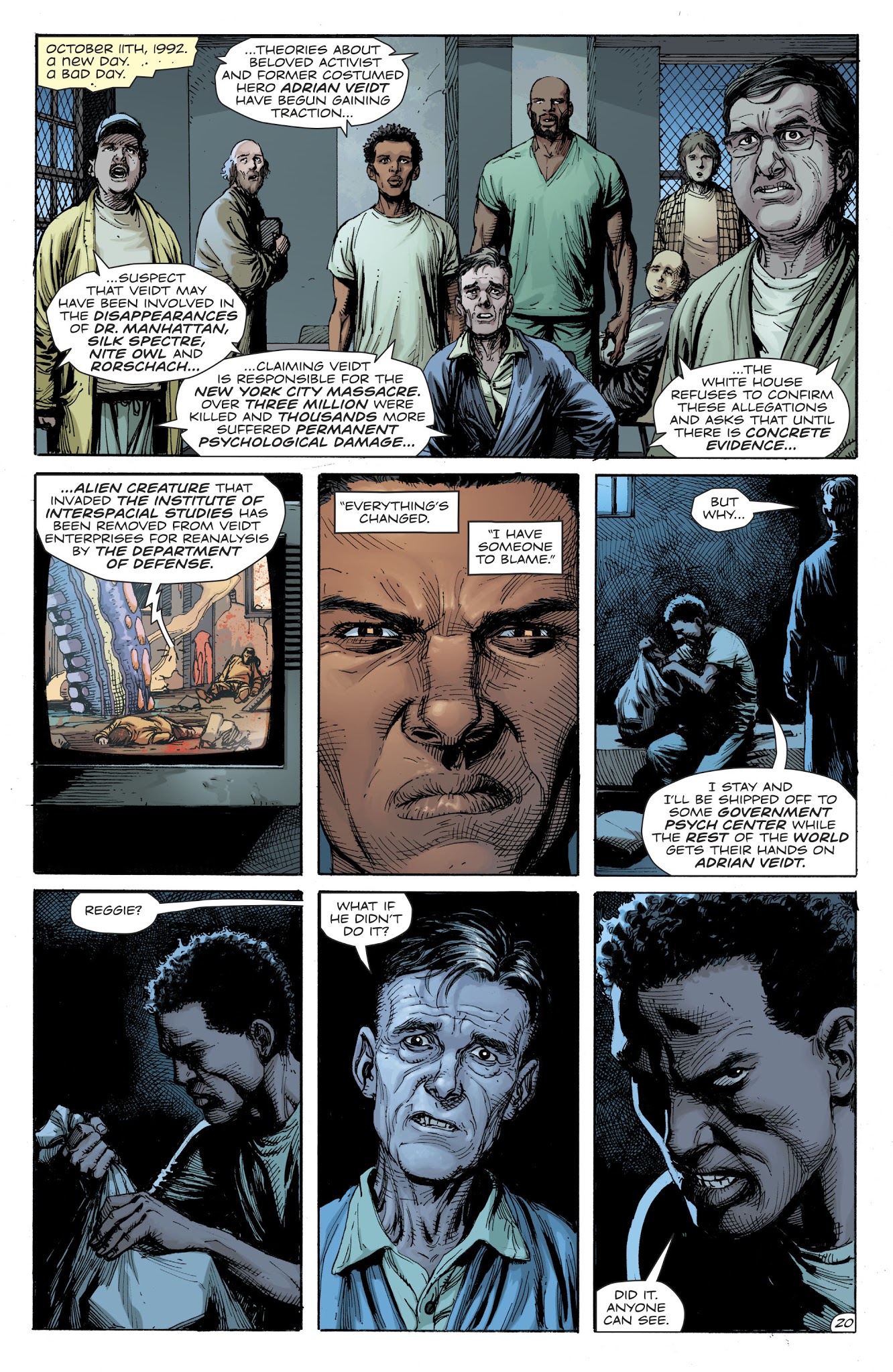 Read online Doomsday Clock comic -  Issue #4 - 23