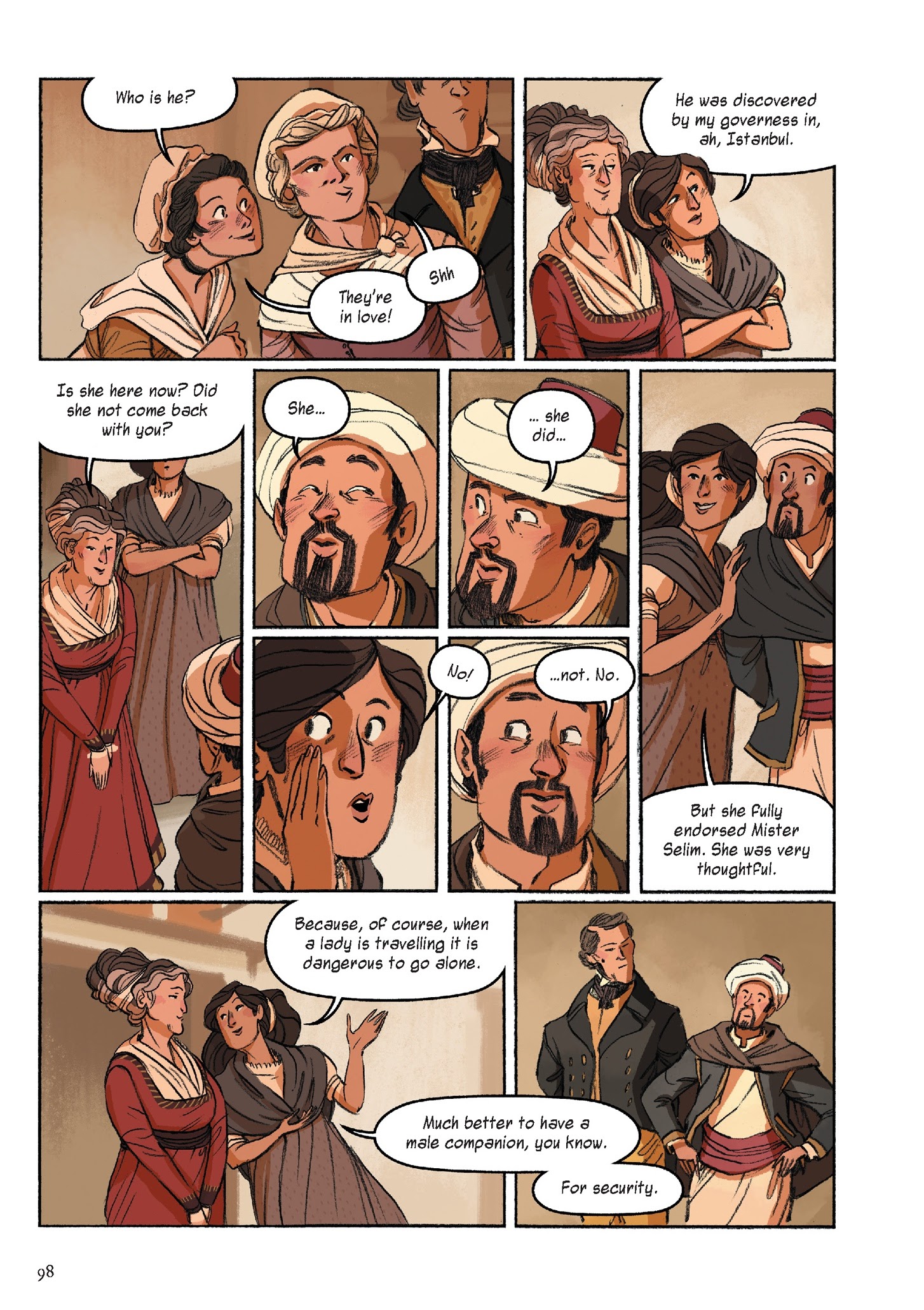 Read online Delilah Dirk and the King's Shilling comic -  Issue # TPB (Part 1) - 100