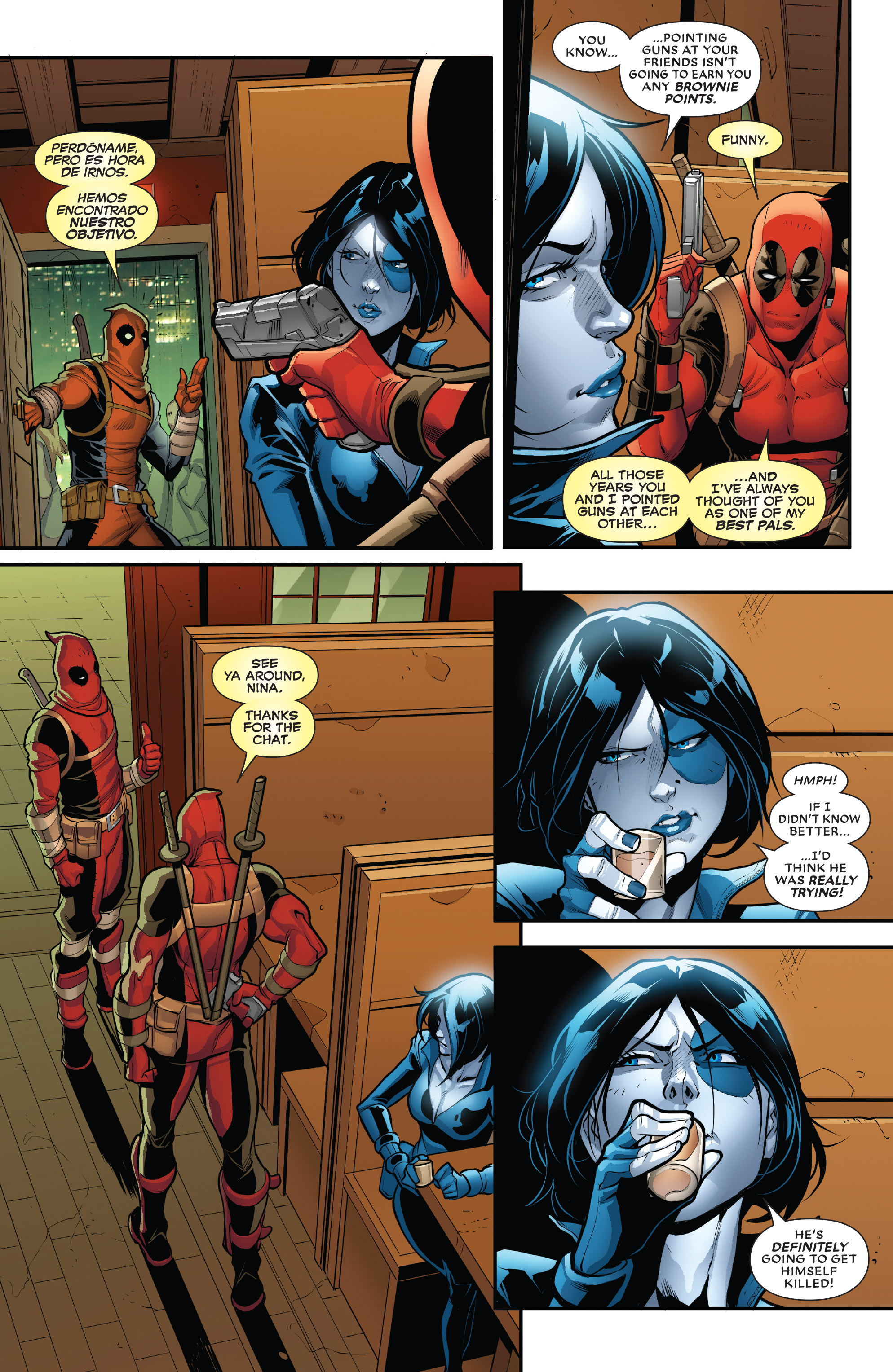 Read online Deadpool & the Mercs For Money [II] comic -  Issue #1 - 12