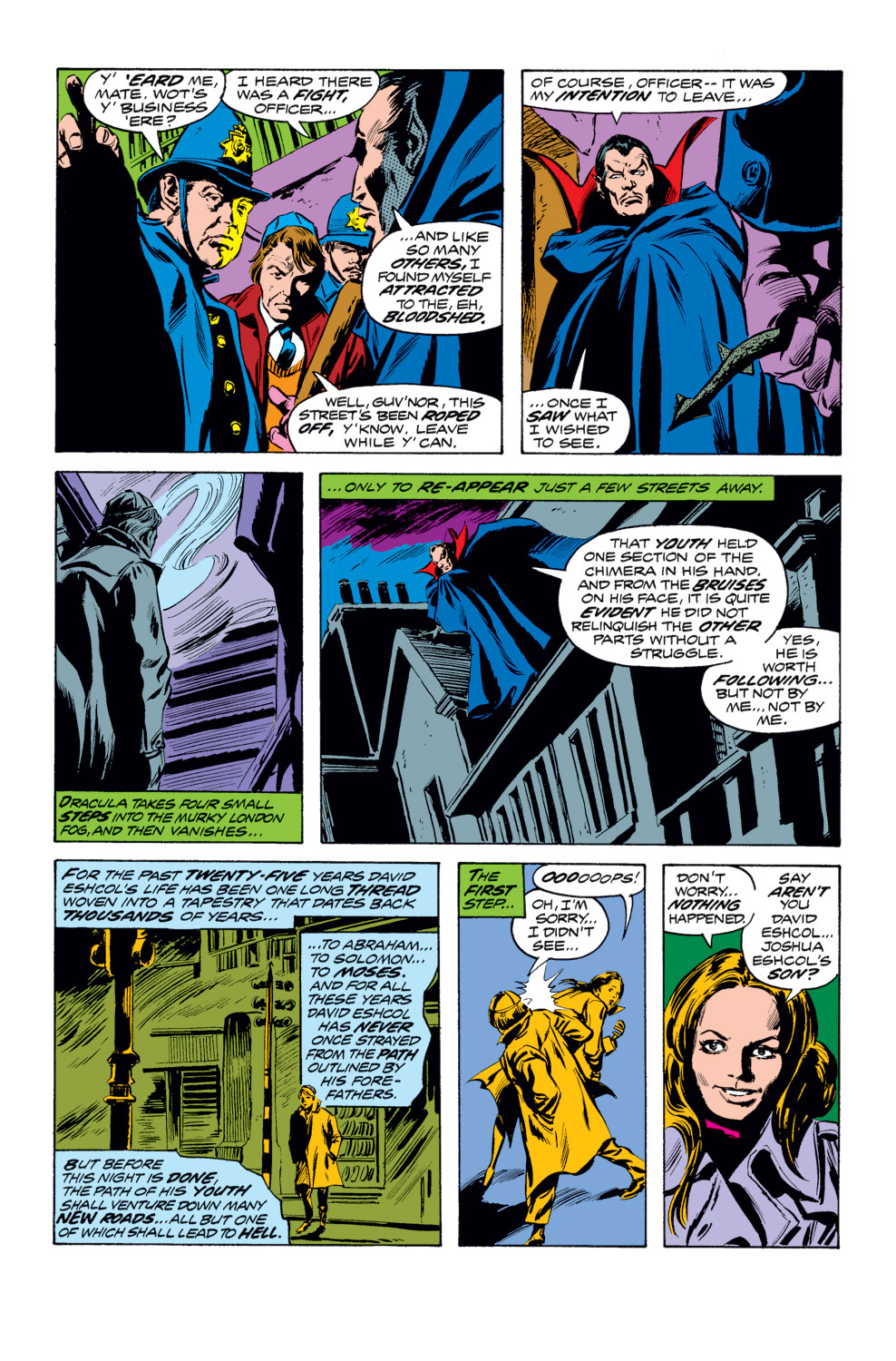 Read online Tomb of Dracula (1972) comic -  Issue #26 - 9