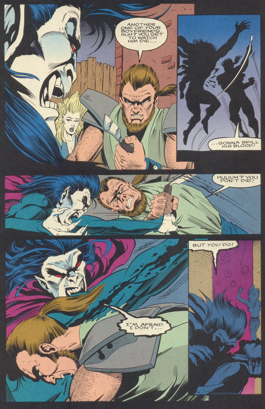 Read online Morbius: The Living Vampire (1992) comic -  Issue #24 - 9