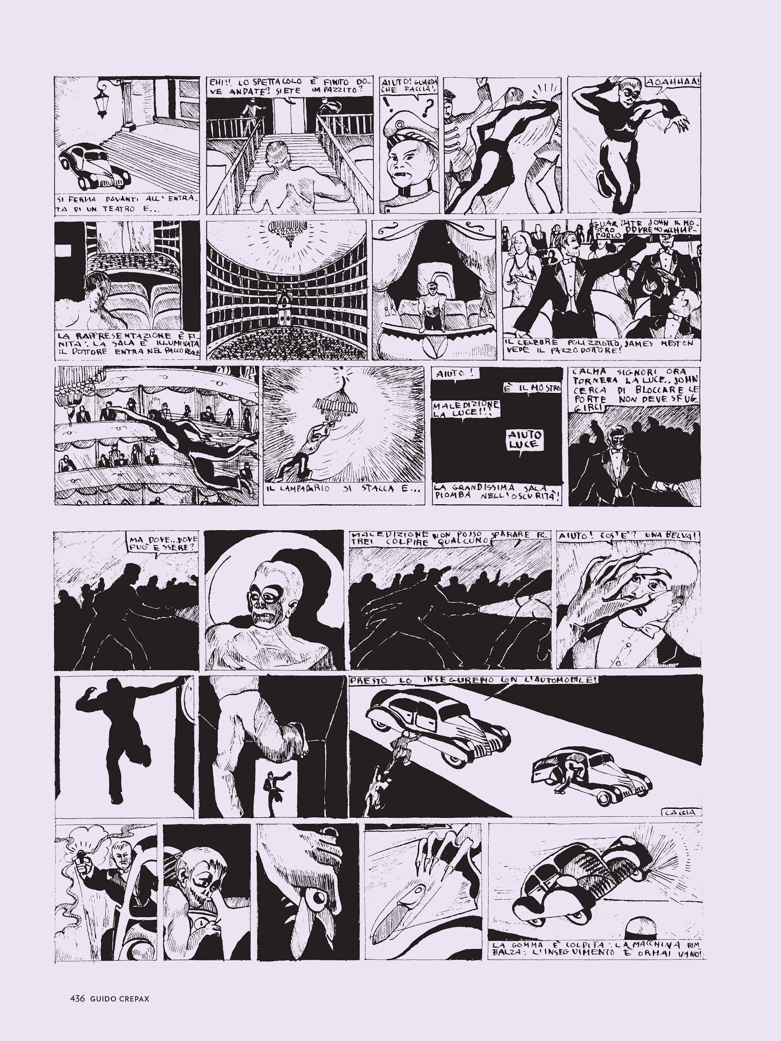 Read online The Complete Crepax comic -  Issue # TPB 3 - 419