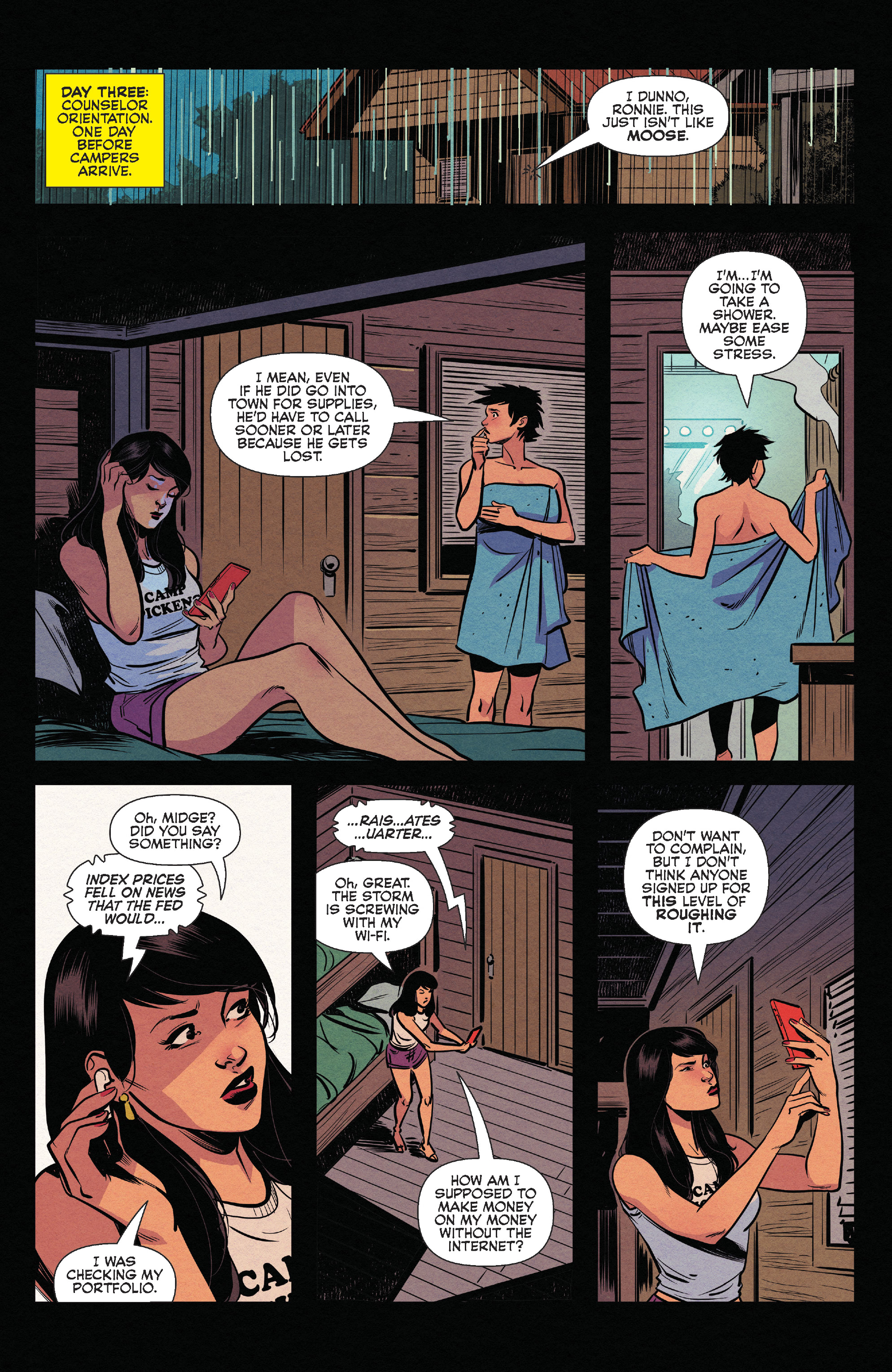 Read online Chilling Adventures Presents … Camp Pickens comic -  Issue # Full - 17