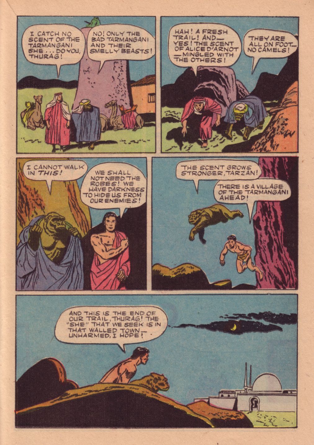 Read online Tarzan (1948) comic -  Issue #29 - 21