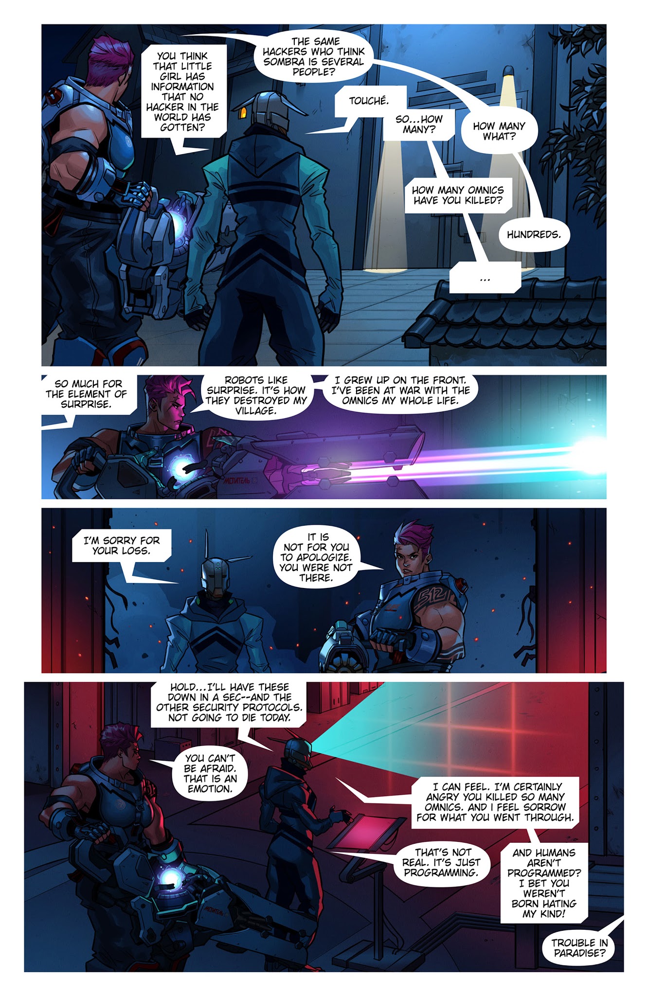 Read online Overwatch comic -  Issue #15 - 8