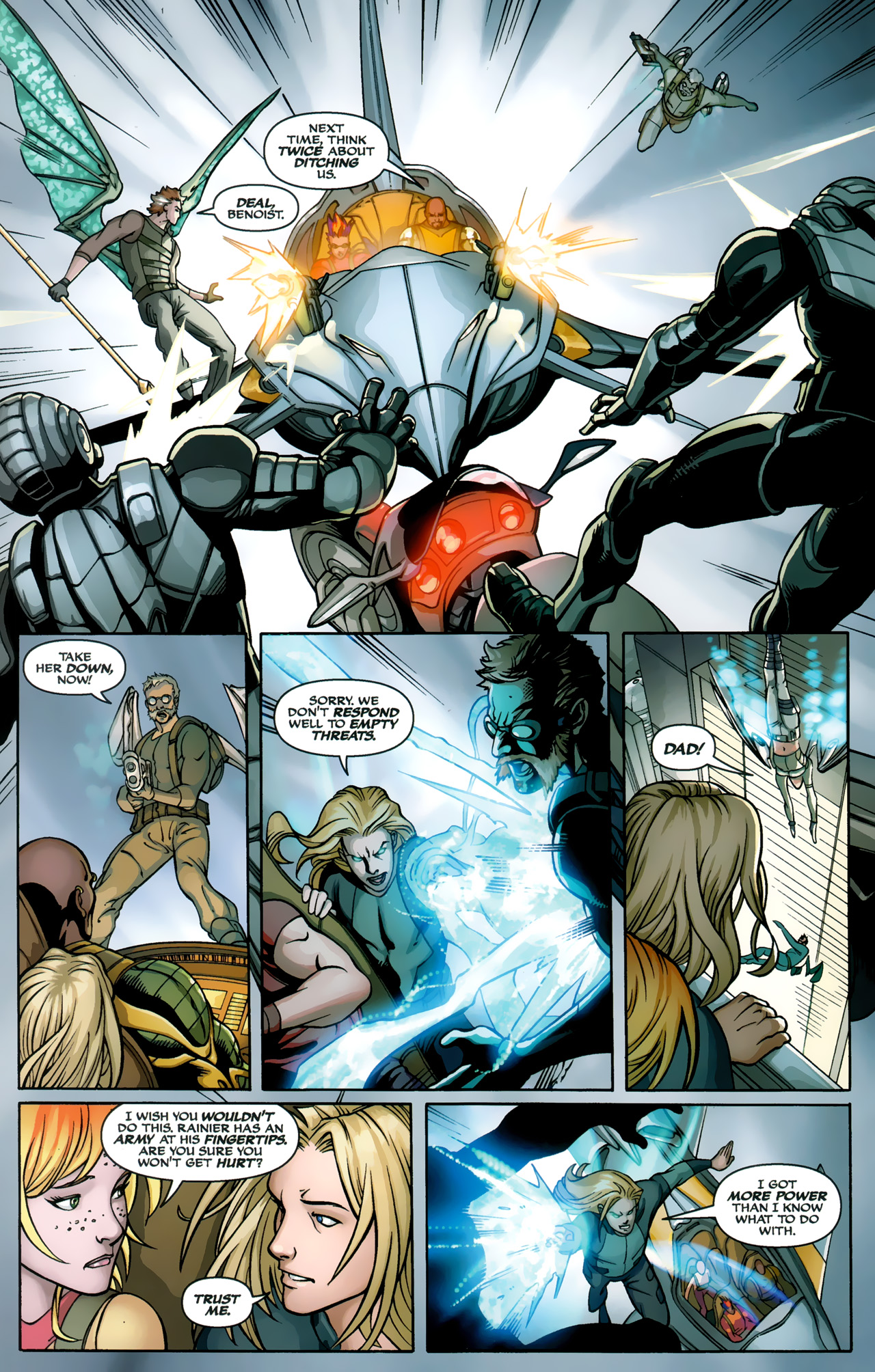Read online Michael Turner's Soulfire (2009) comic -  Issue #8 - 16