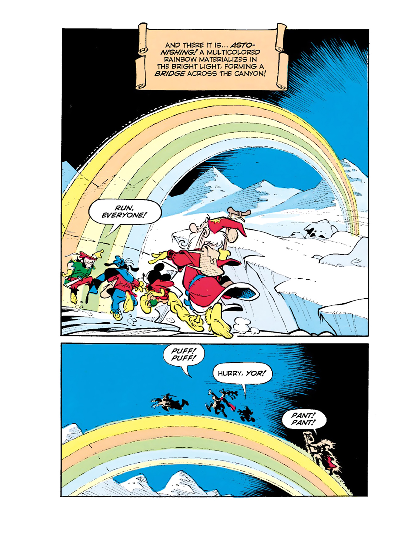 Read online Mickey Mouse in the Sword of Ice comic -  Issue #3 - 14