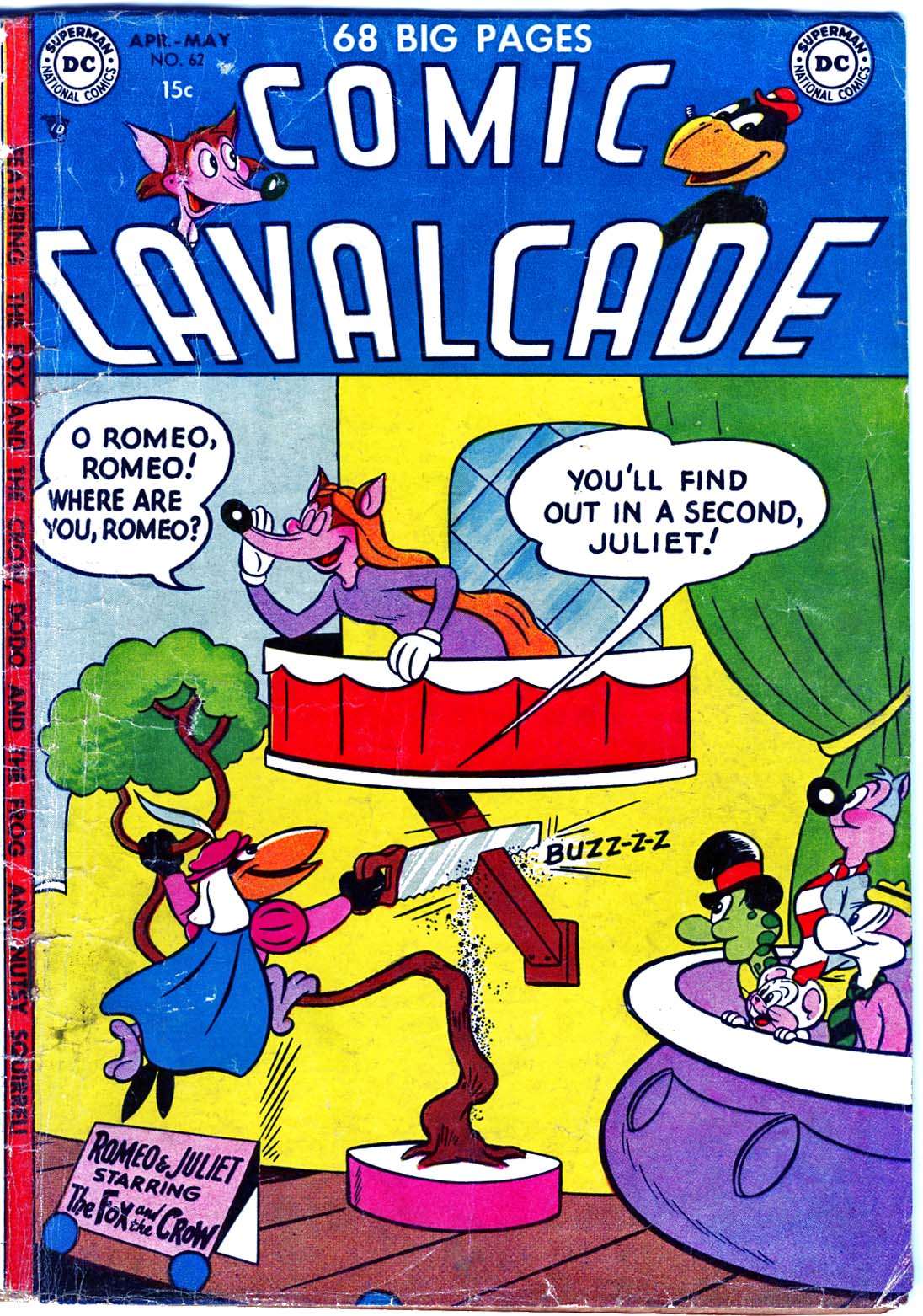 Read online Comic Cavalcade comic -  Issue #62 - 1