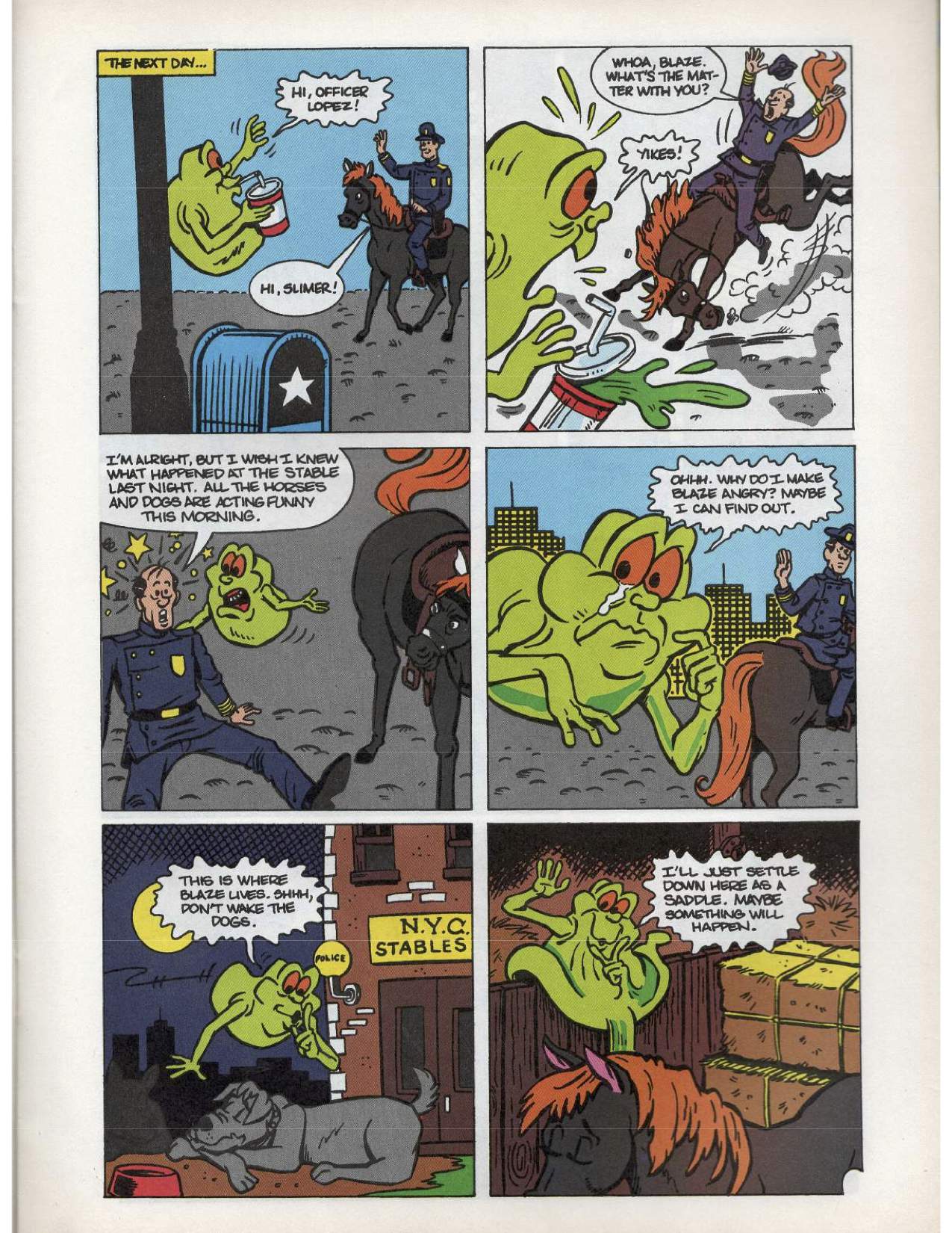 Read online The Real Ghostbusters comic -  Issue #193 - 5