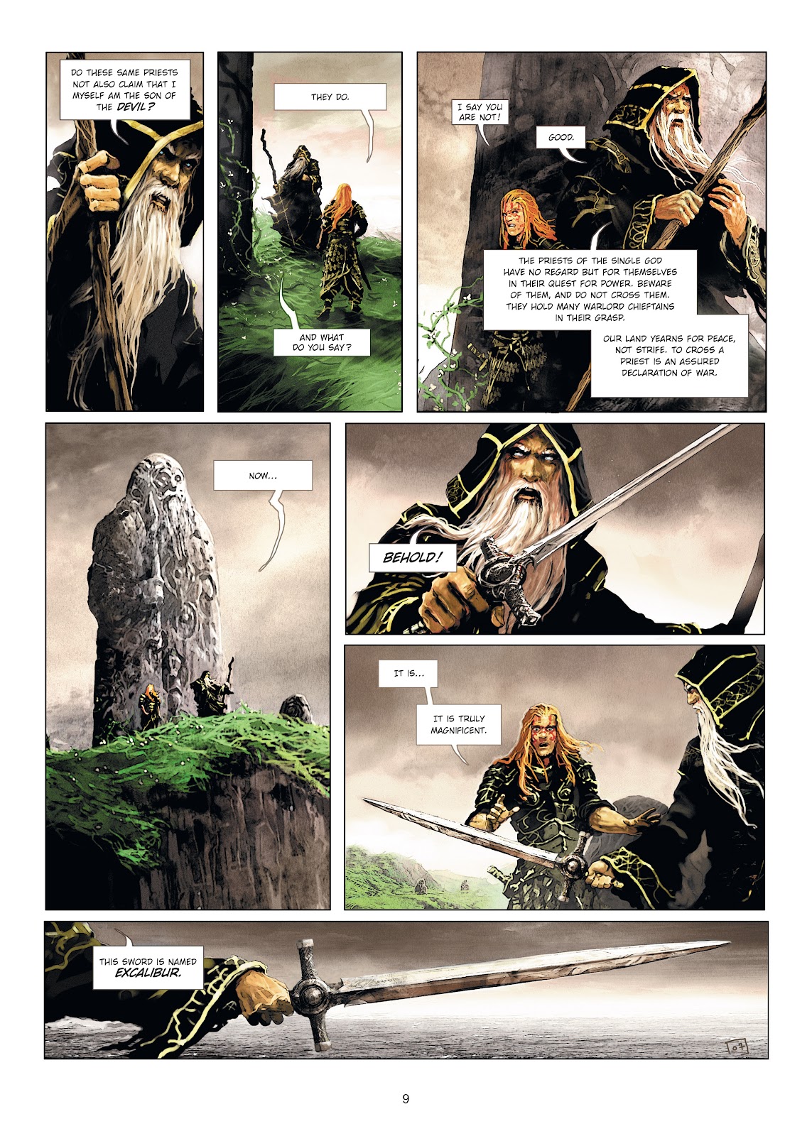Excalibur - The Chronicles issue TPB 1 - Page 9