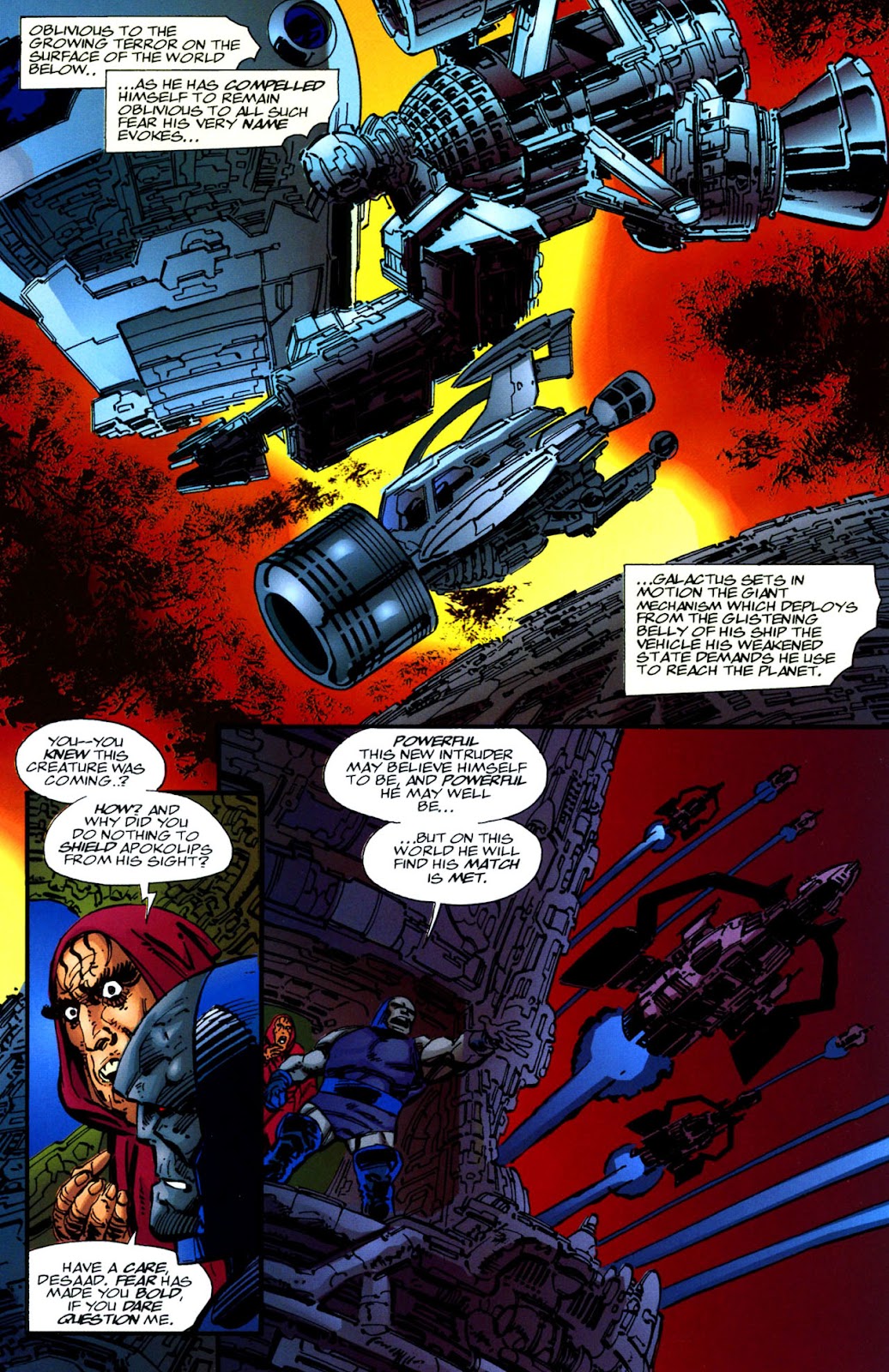Darkseid vs. Galactus: The Hunger issue Full - Page 23