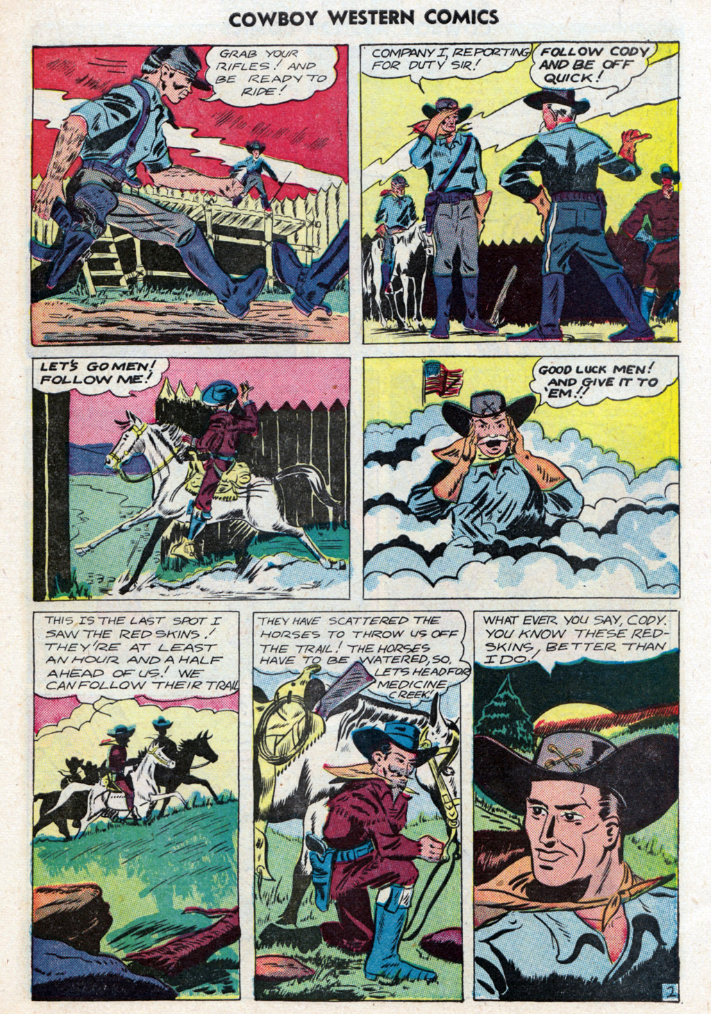 Read online Cowboy Western Comics (1948) comic -  Issue #21 - 19